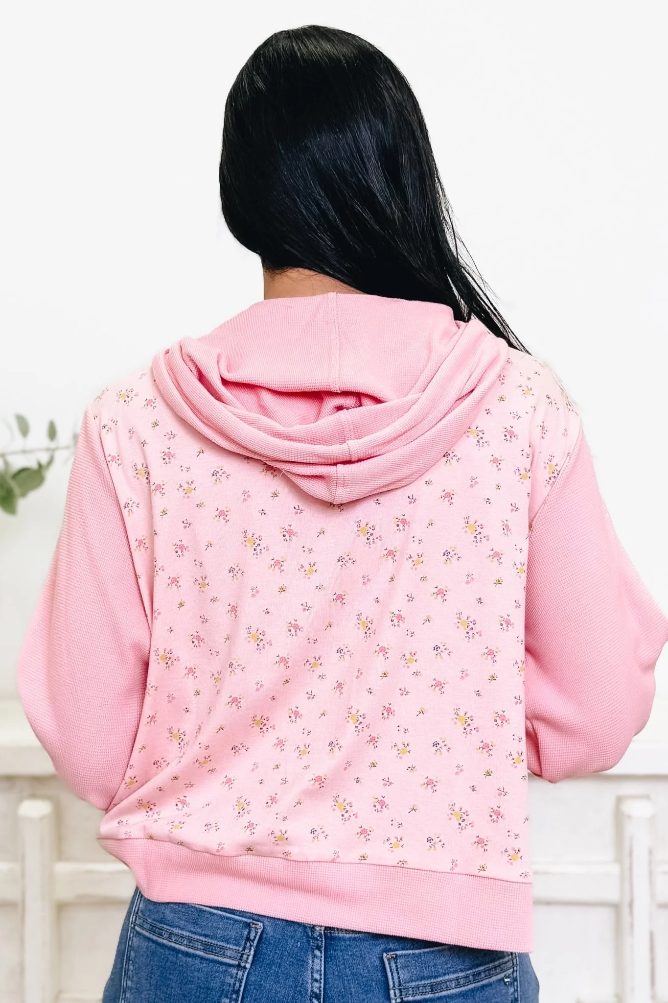 Something Groovy Floral Hoodie - 2 Colors! - Image 7