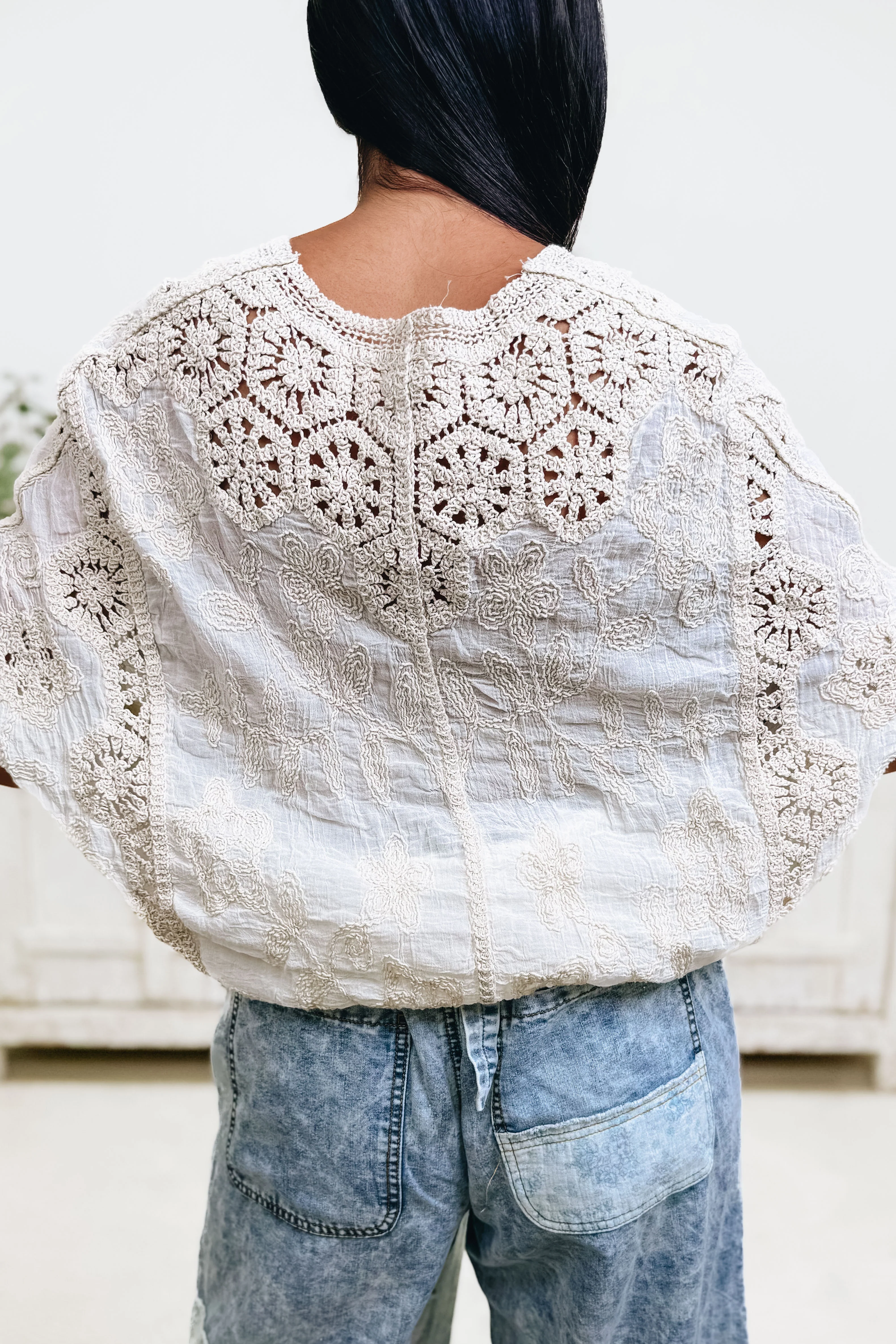Layered Serenity Lace Cardigan - 2 Colors! - Image 2
