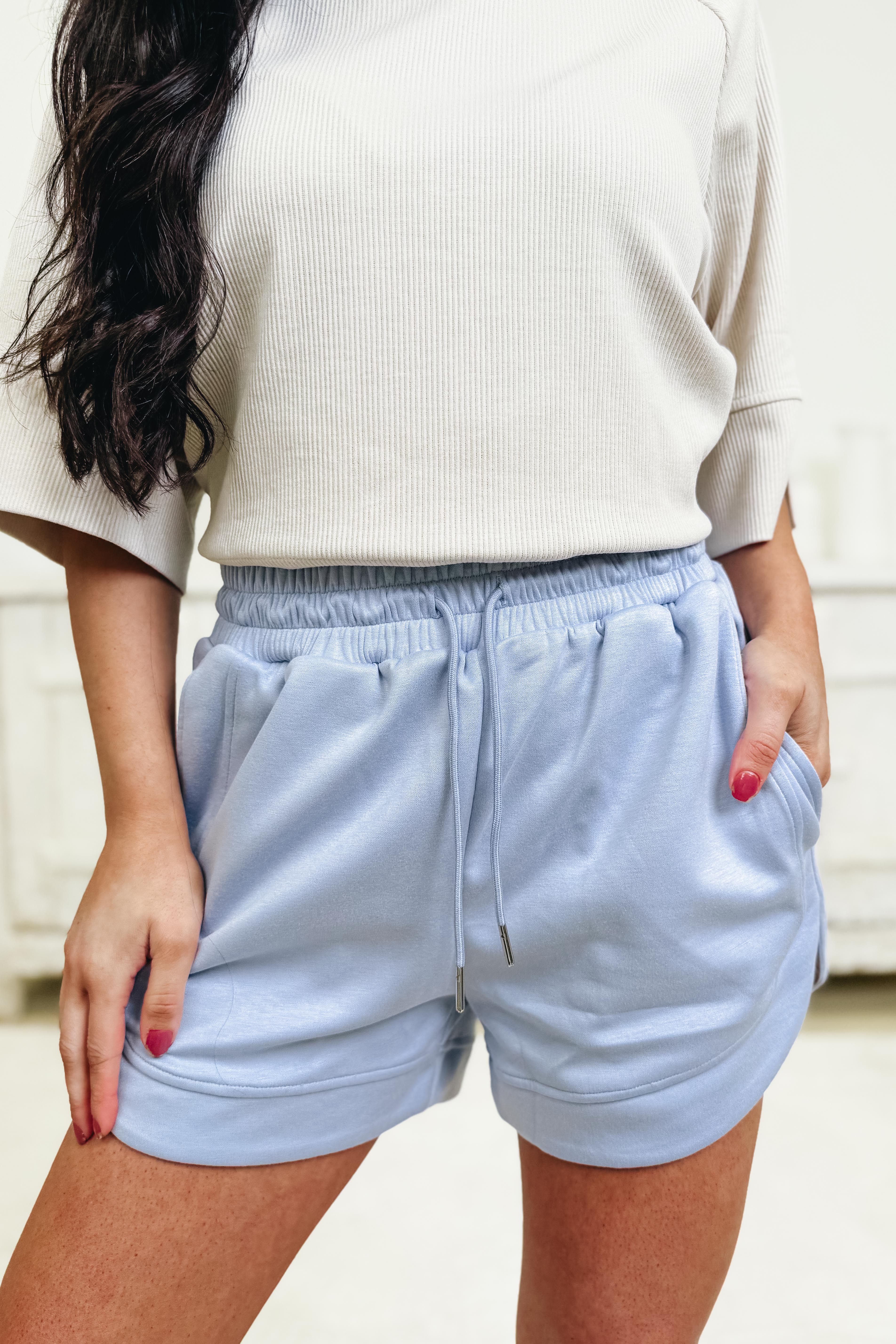 Ready Set Go Shorts - Baby Blue