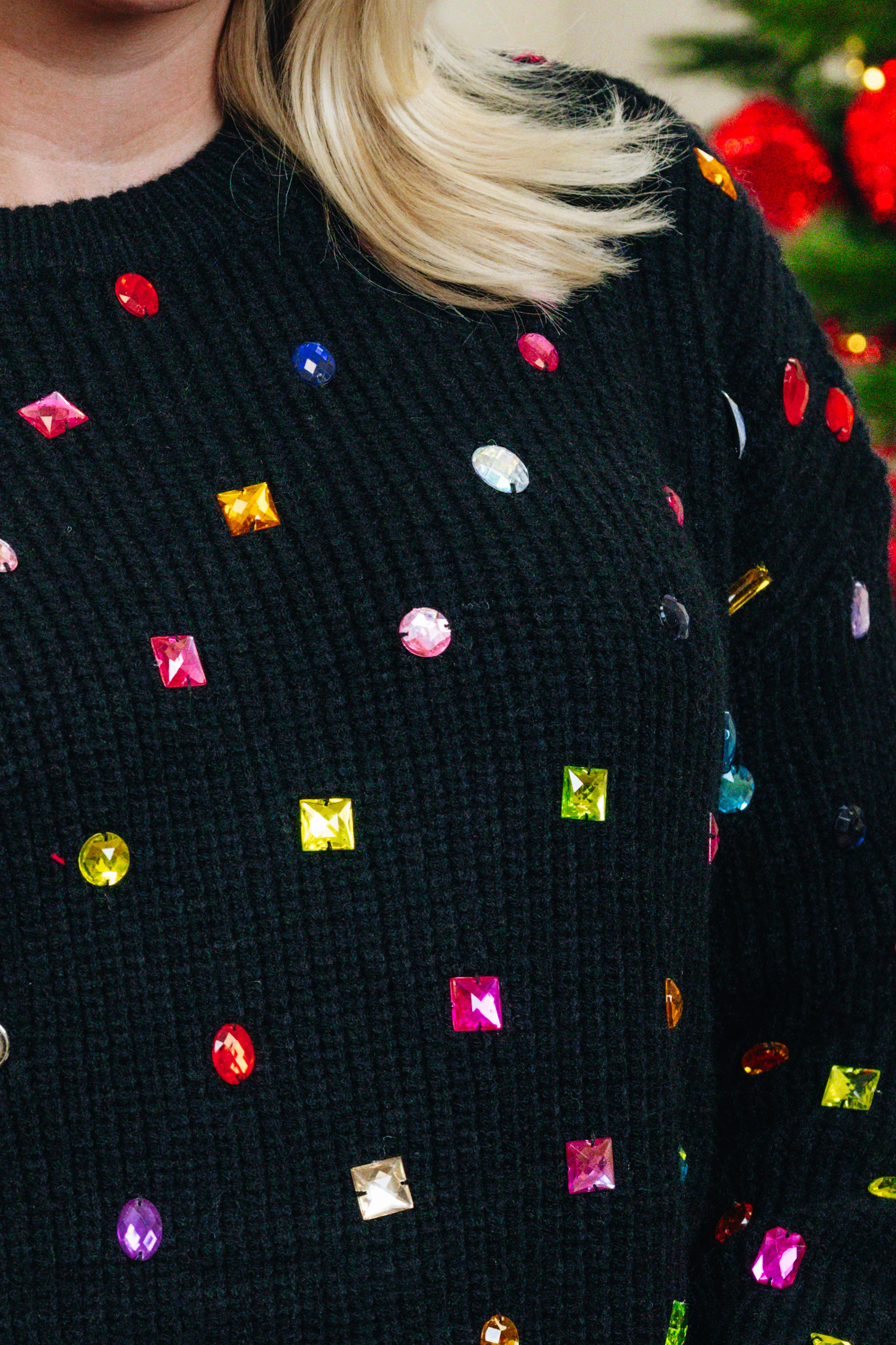 Bejeweled Sweater - 2 Colors! - Image 6