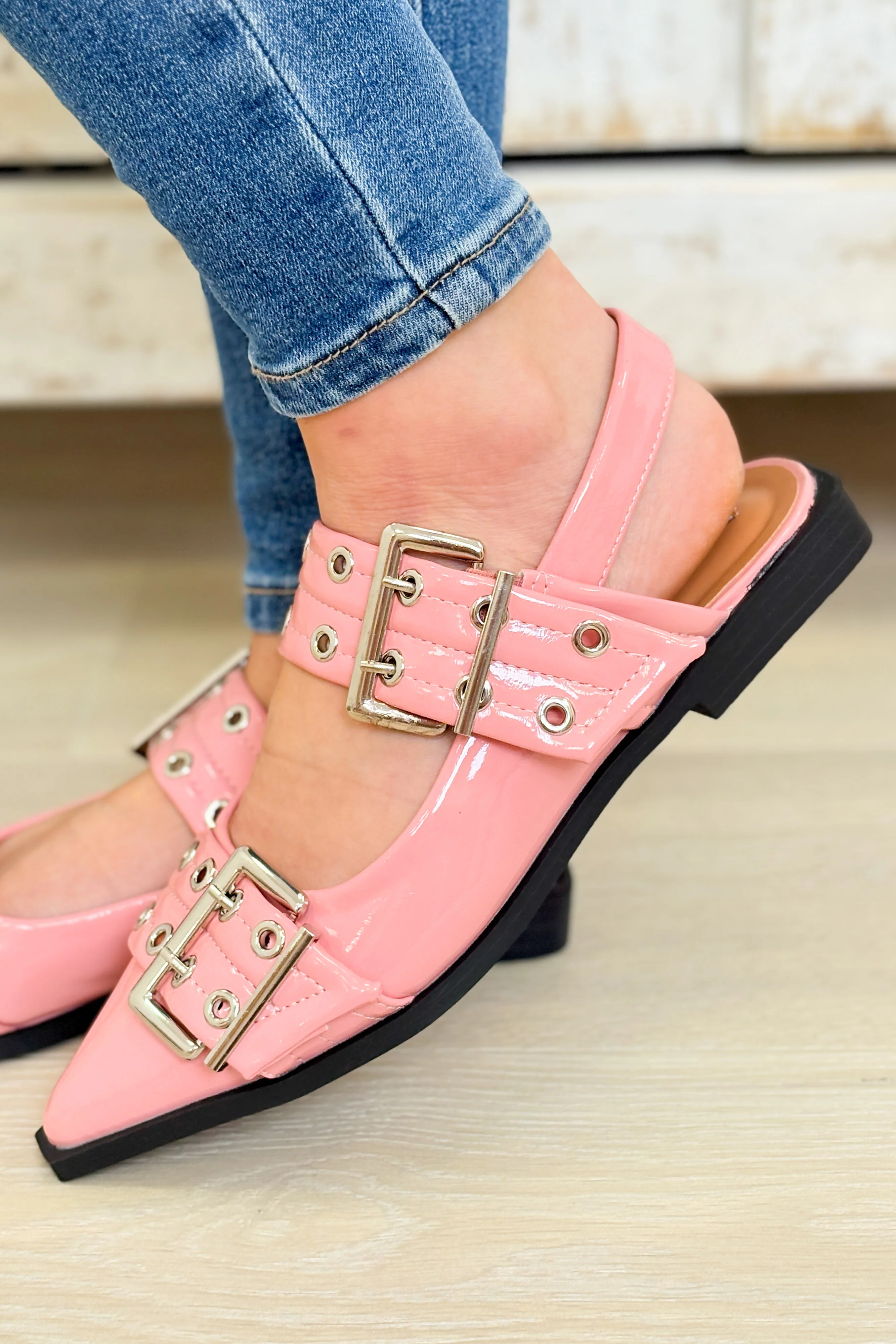 Bel Air Chic Pointed Grommet Flats - Multiple Colors! - Image 19
