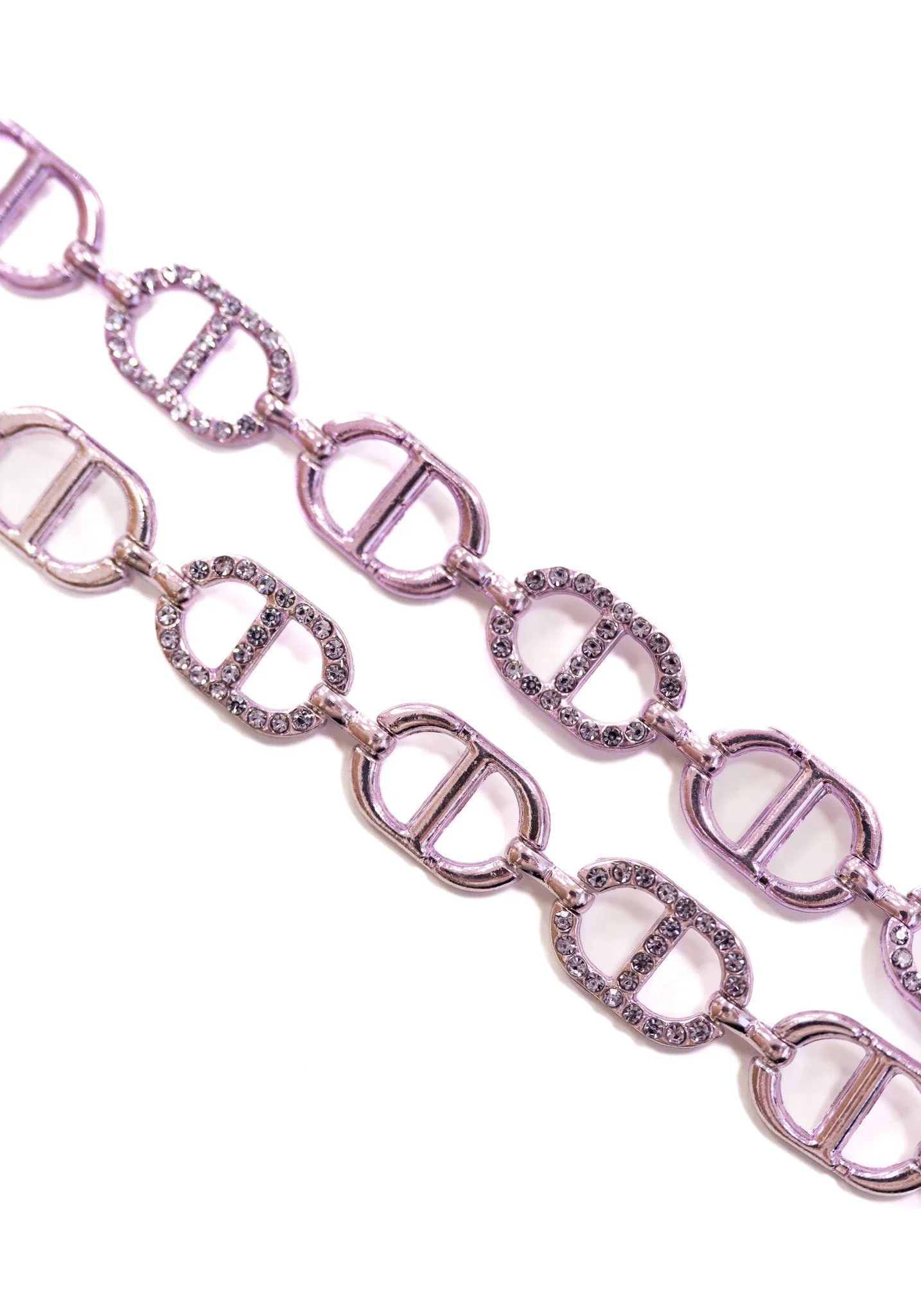 Blank Space Necklace - Liquid Metallic Lilac - Image 2