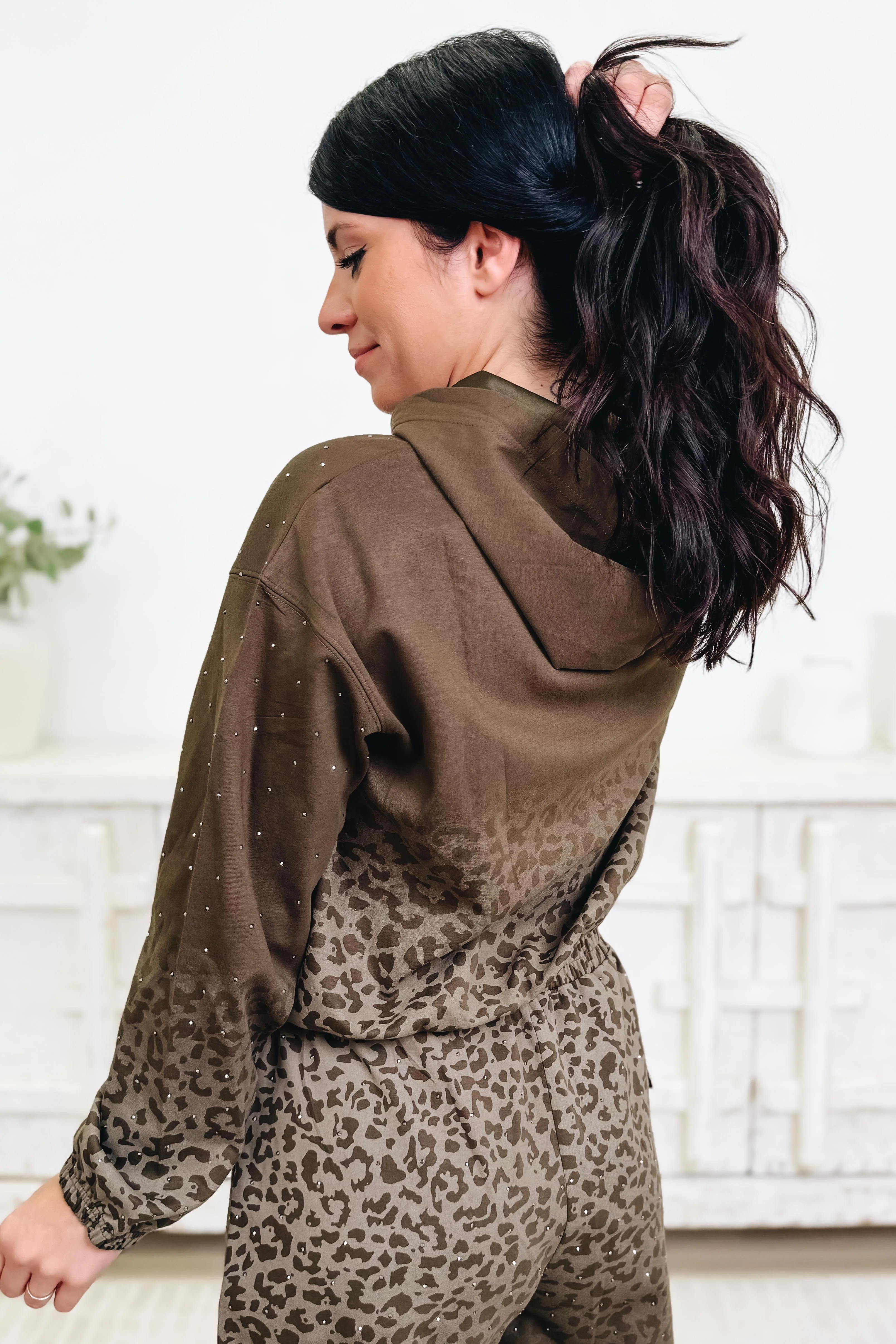 Bold & Cozy Leopard Hooded Sweatshirt - 2 Colors! - Image 3