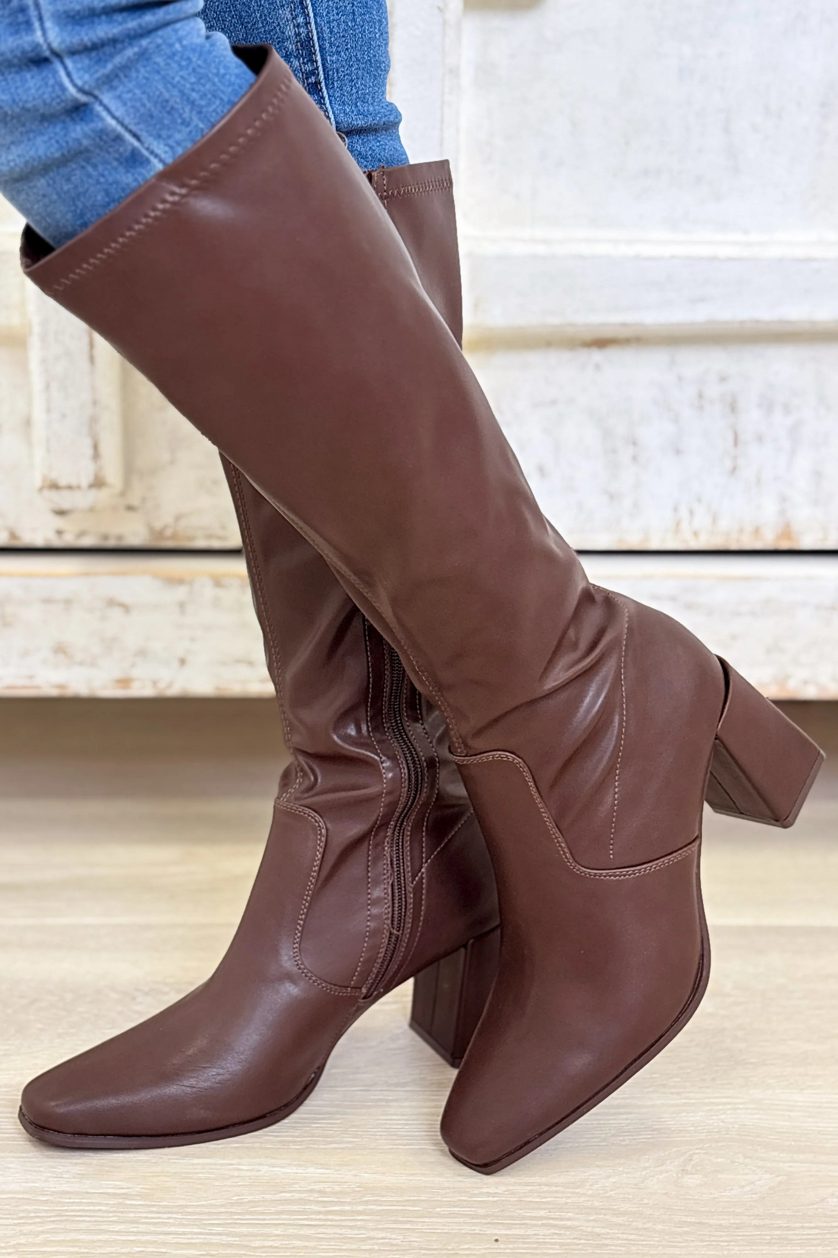 Cachet Boots - Brown