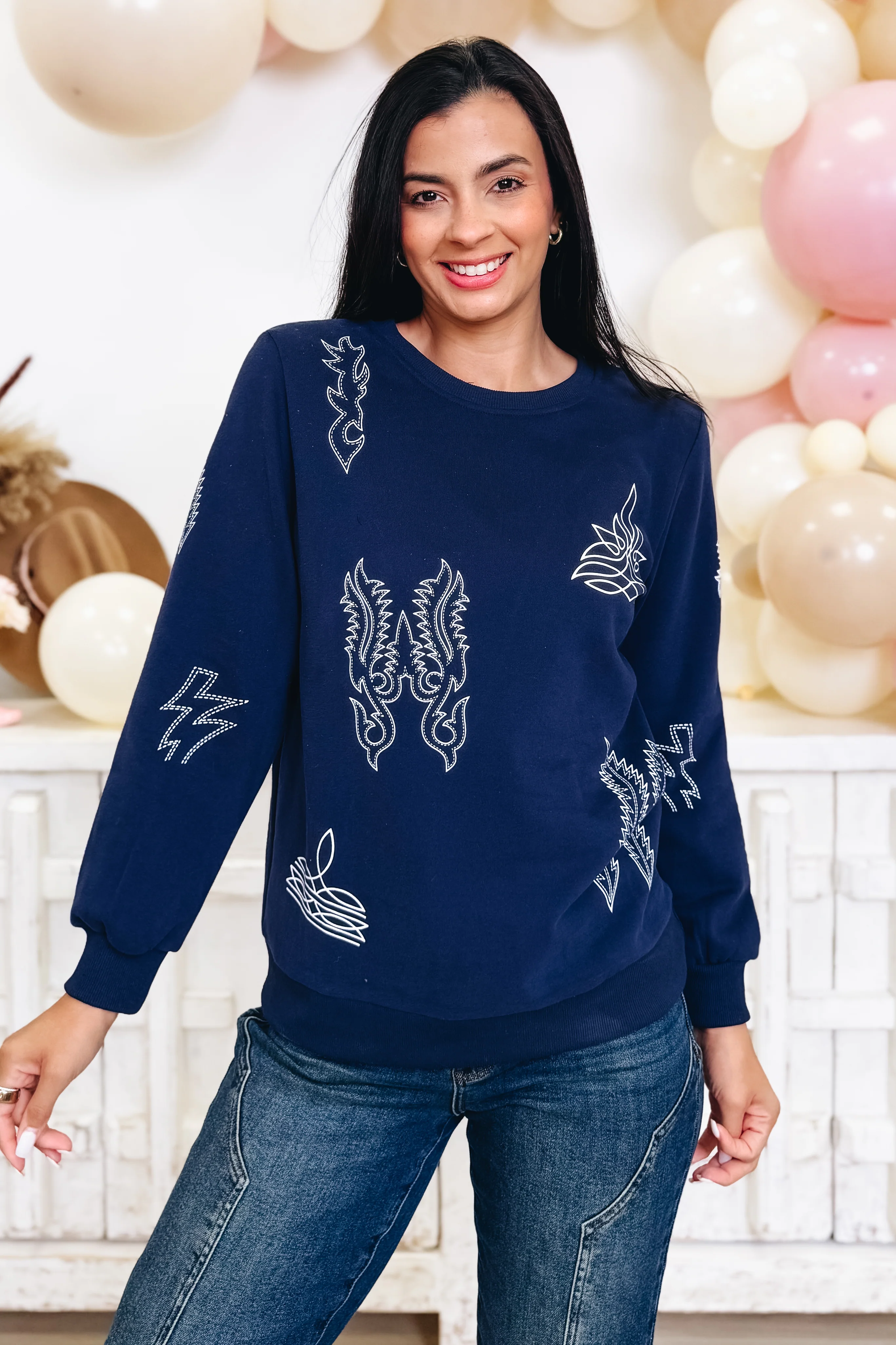 Cactus Cutie Western Sweatshirt