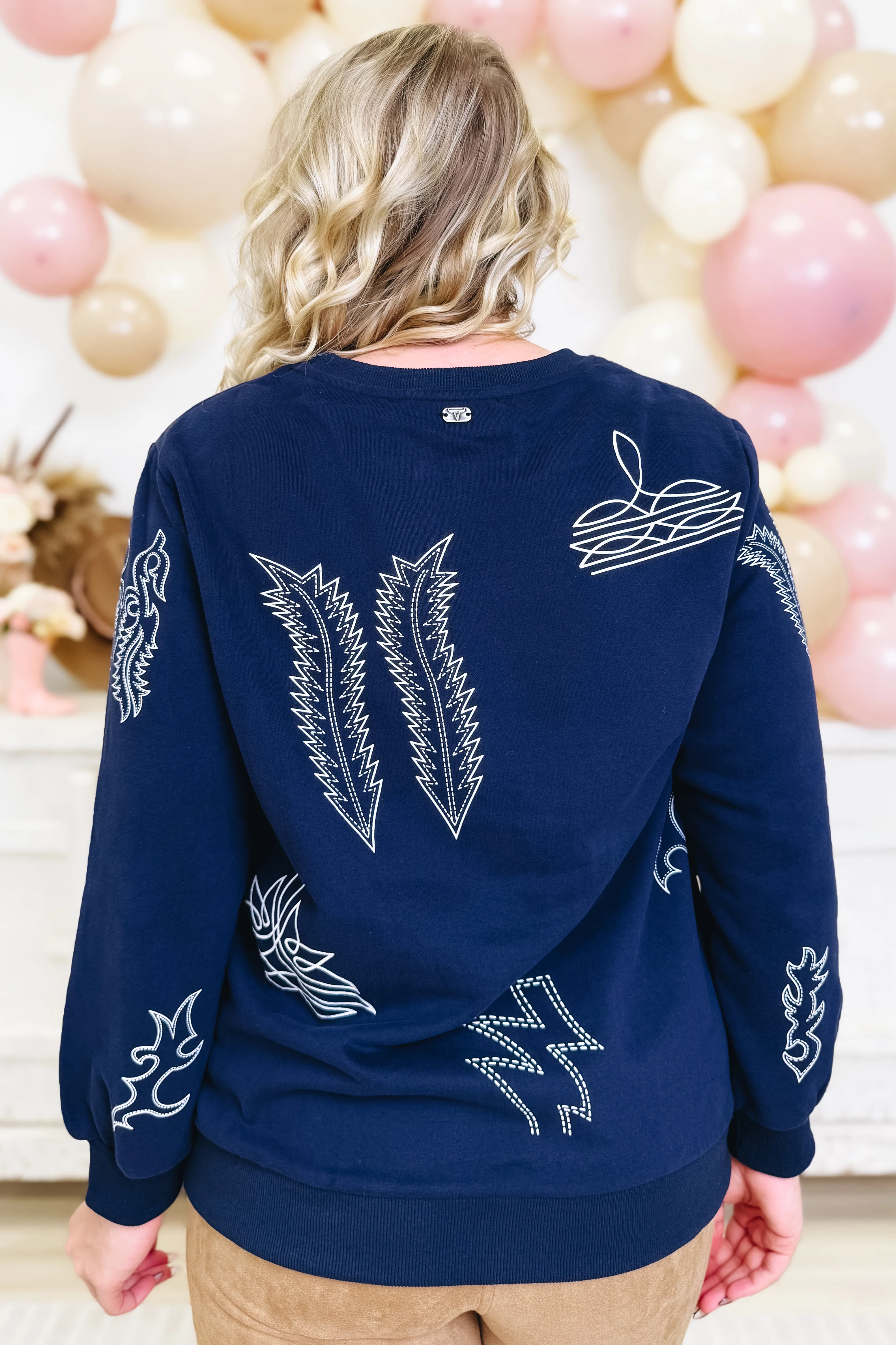 Cactus Cutie Western Sweatshirt - Image 5