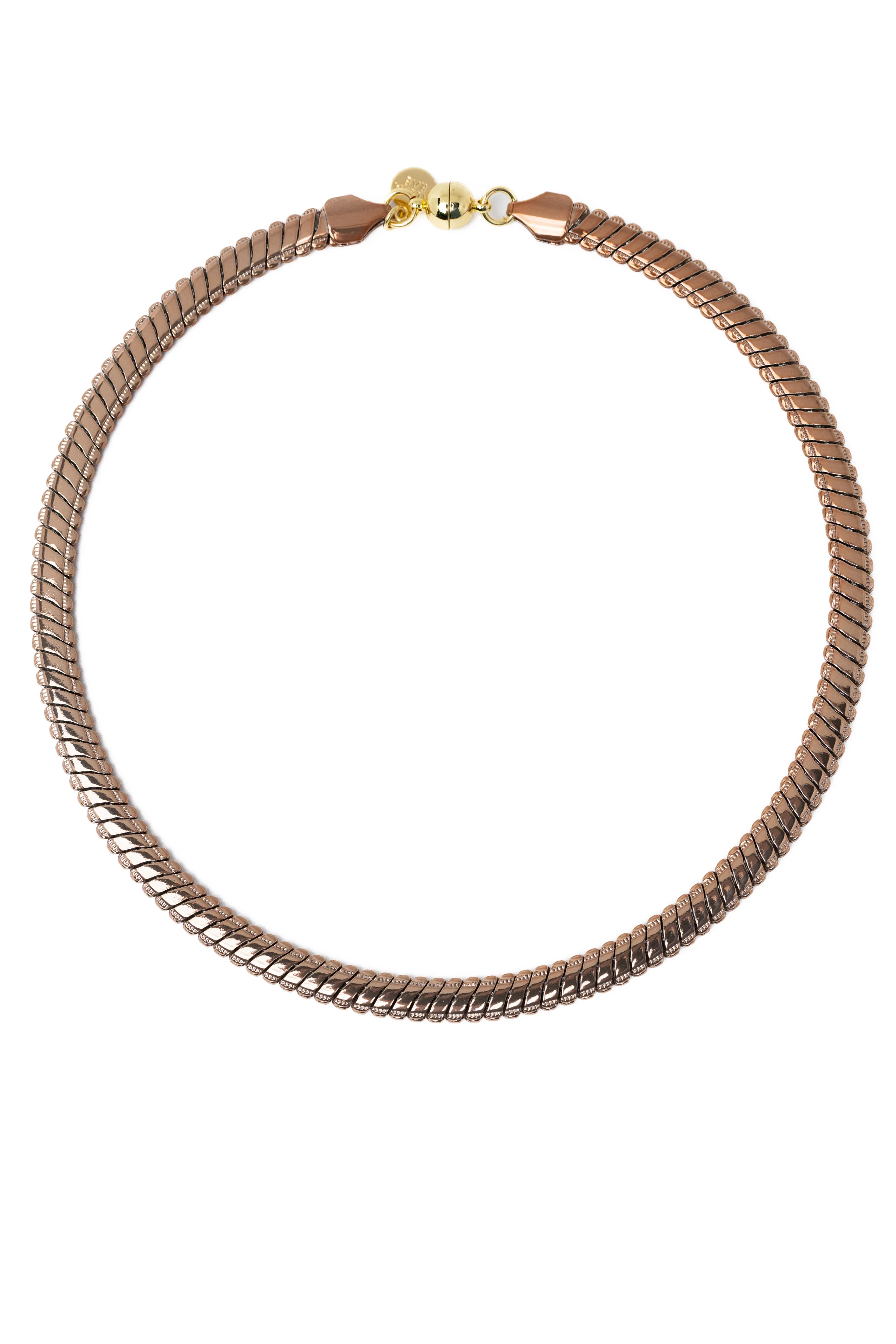 Eva Necklace - Metallic Cocoblush - Image 2
