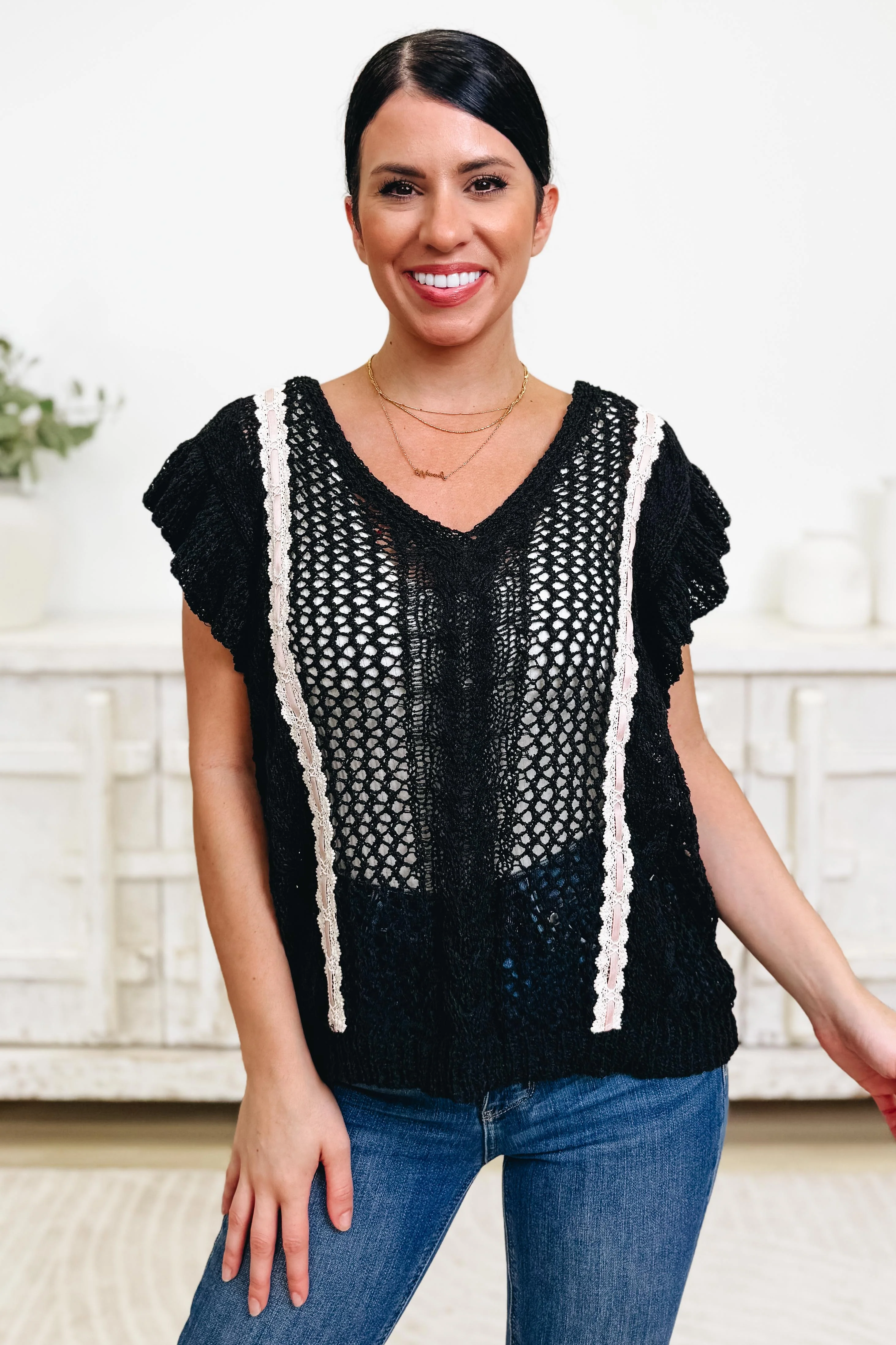 Feelin' It Sweater Top - 2 Colors!