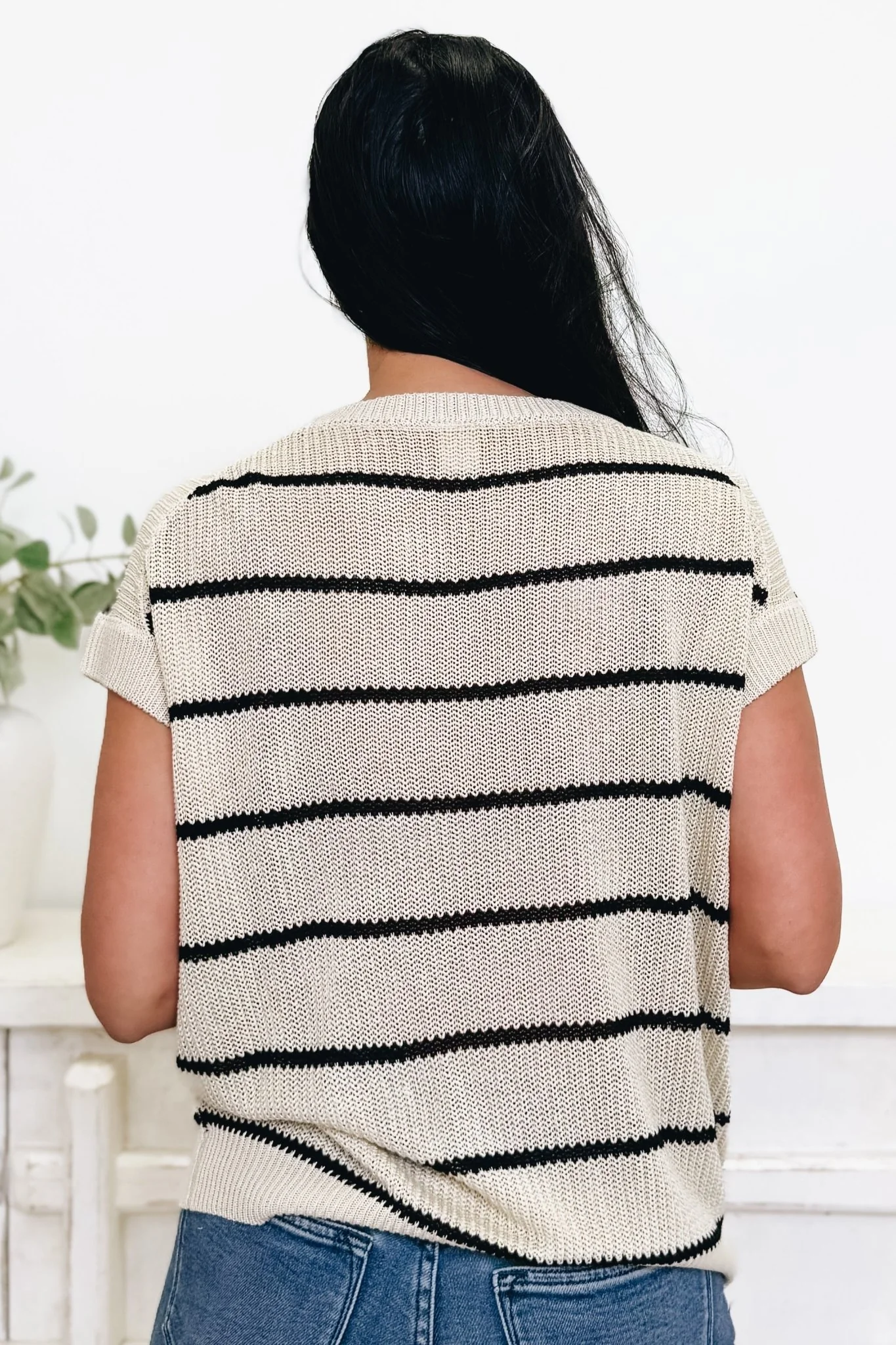 Feeling The Breeze Stripe Top - 2 Colors! - Image 4