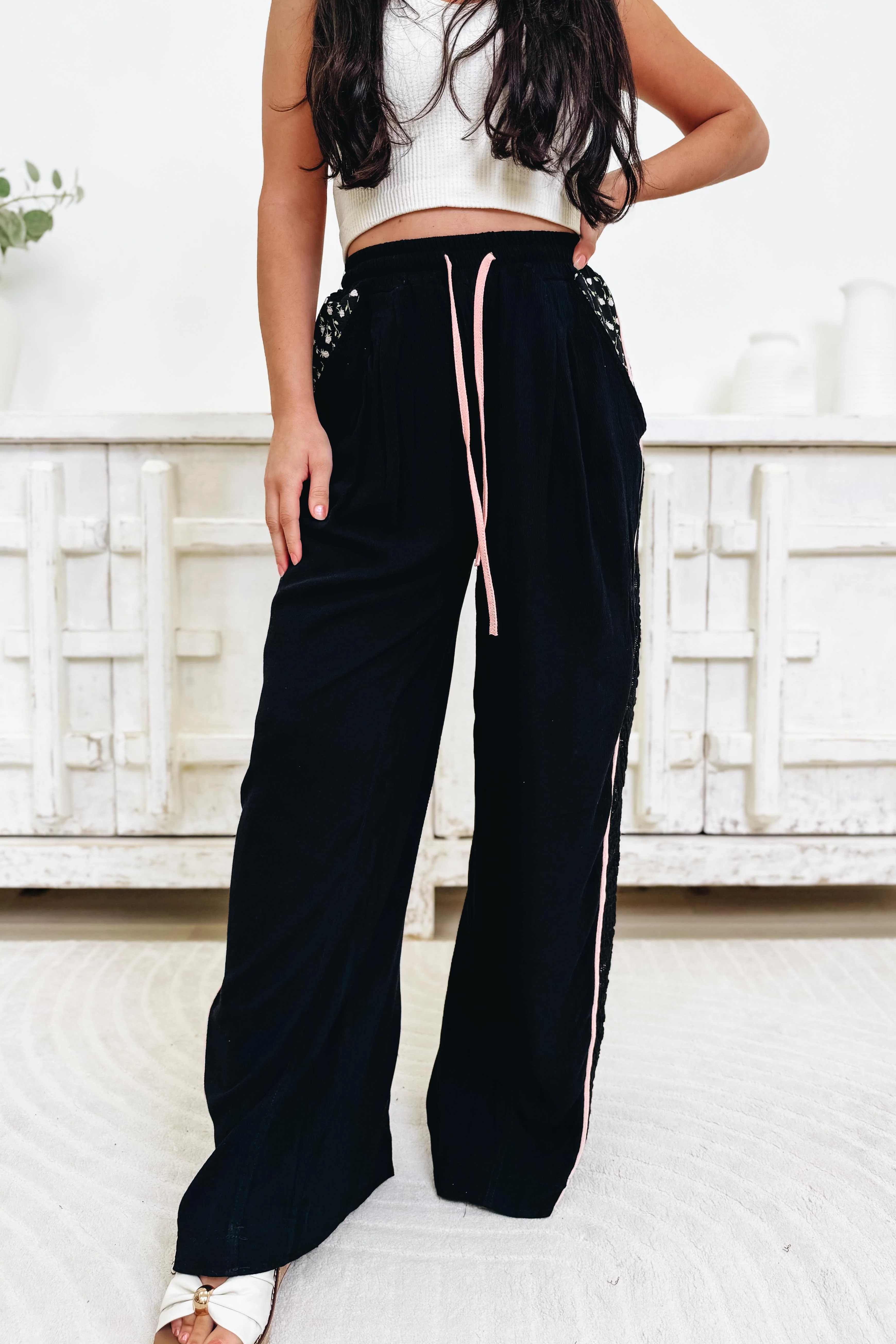Get A Cut Wide Leg Pants - 3 Colors! - Image 3