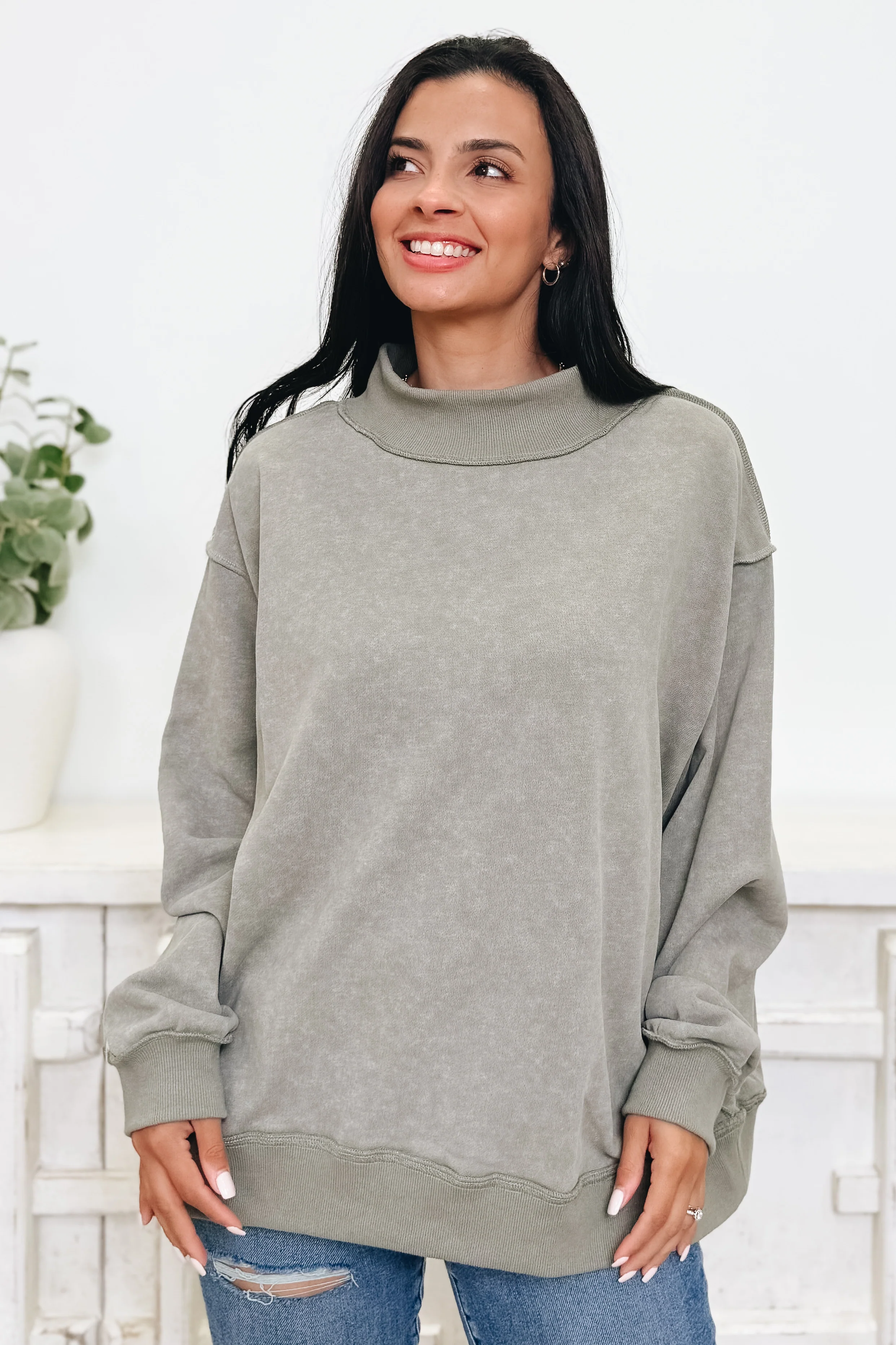 Getting Cozy Sweater Top - 5 Colors! - Image 5