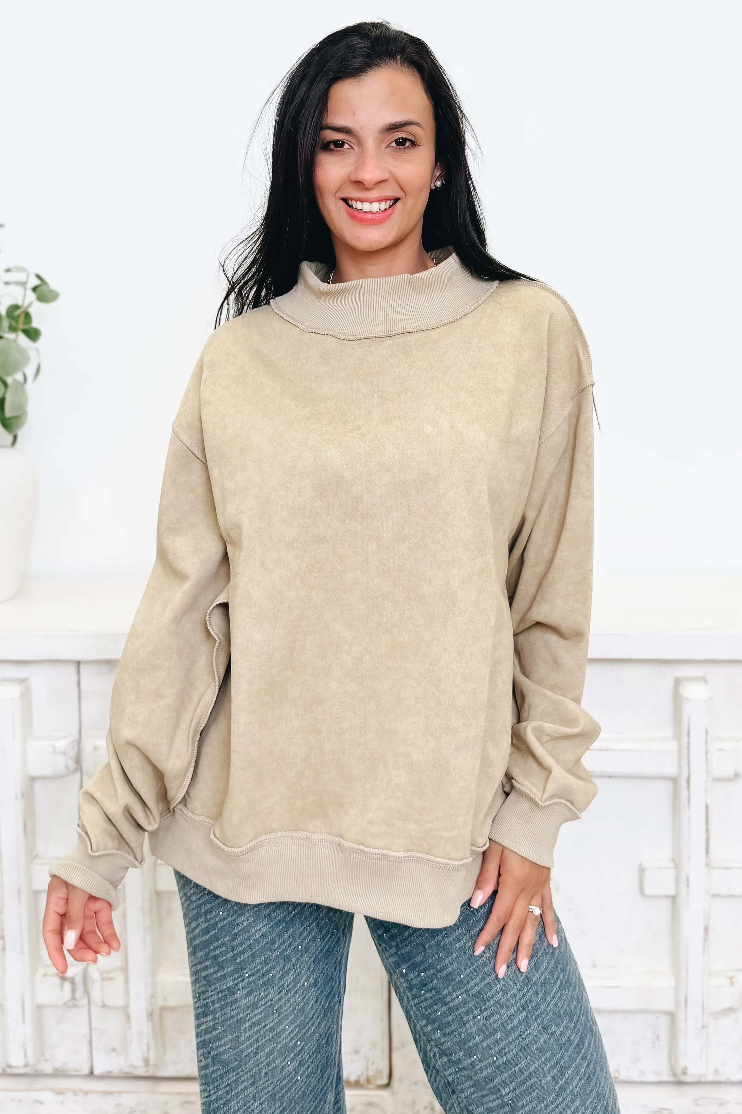 Getting Cozy Sweater Top - 5 Colors! - Image 7