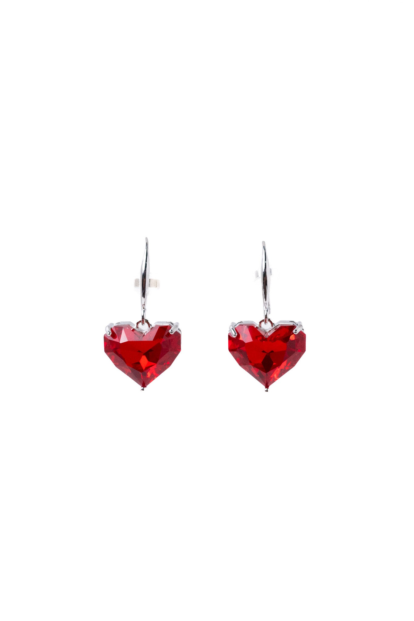 Glow Heart Earrings - Strawberry - Image 2