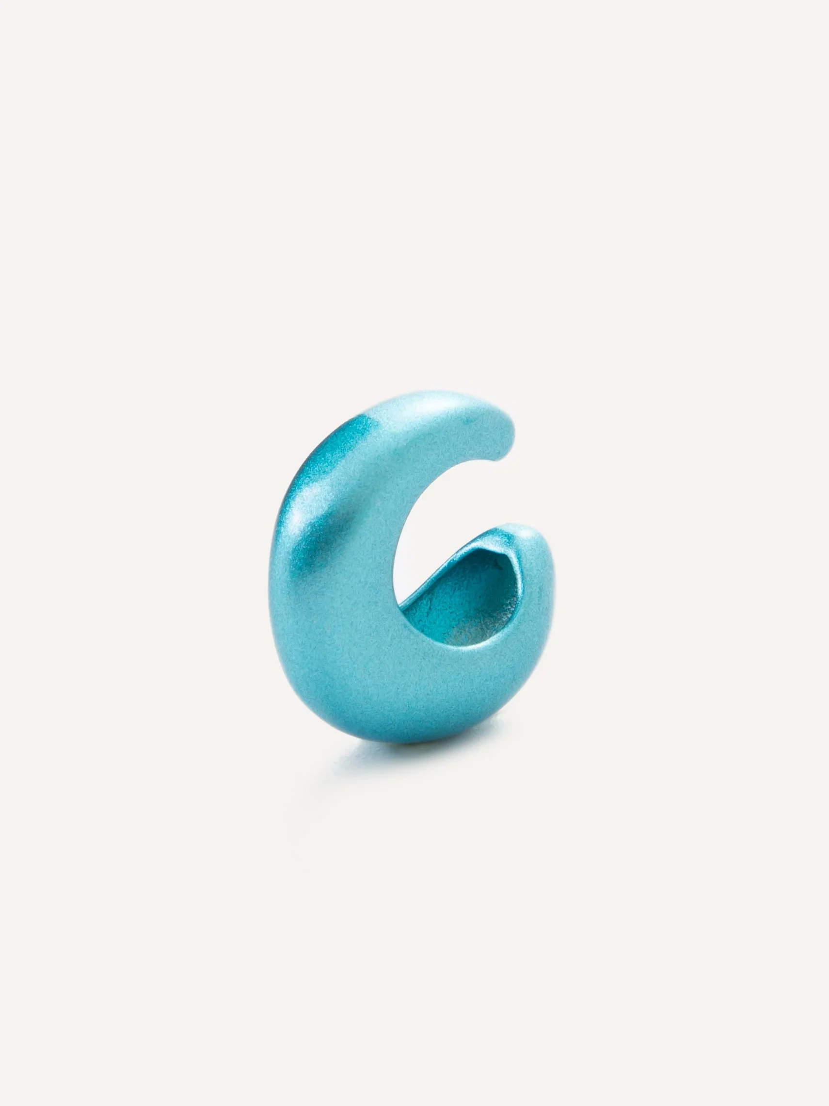 Hollis Ear Cuff - Metallic Aqua