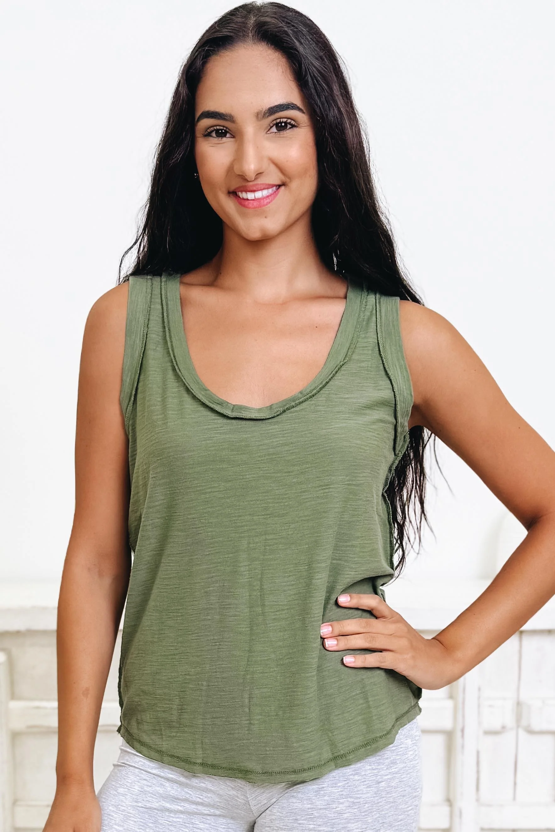 Keep It Coming Tank Top - 6 Colors! - Image 6