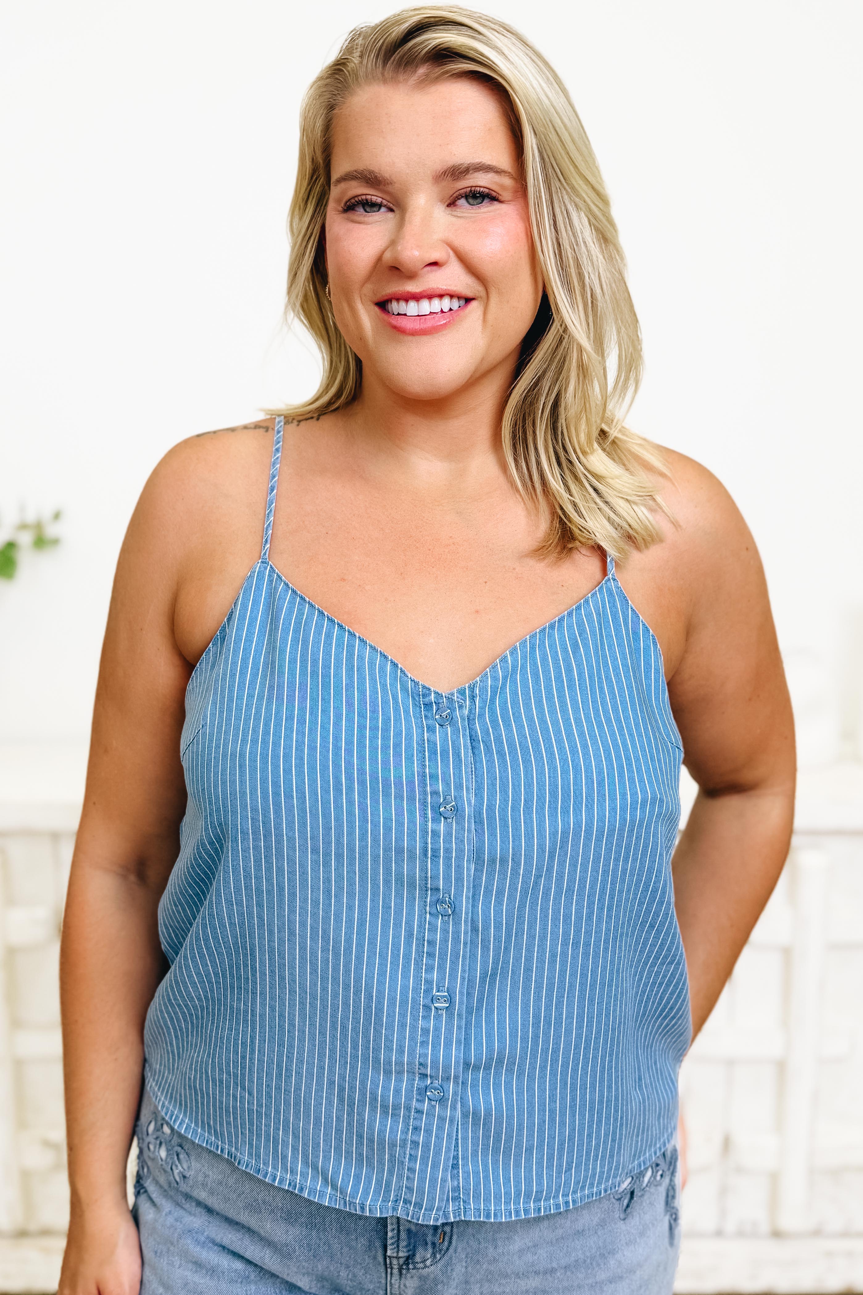 Keep It You & Blue Tank Top - Image 3