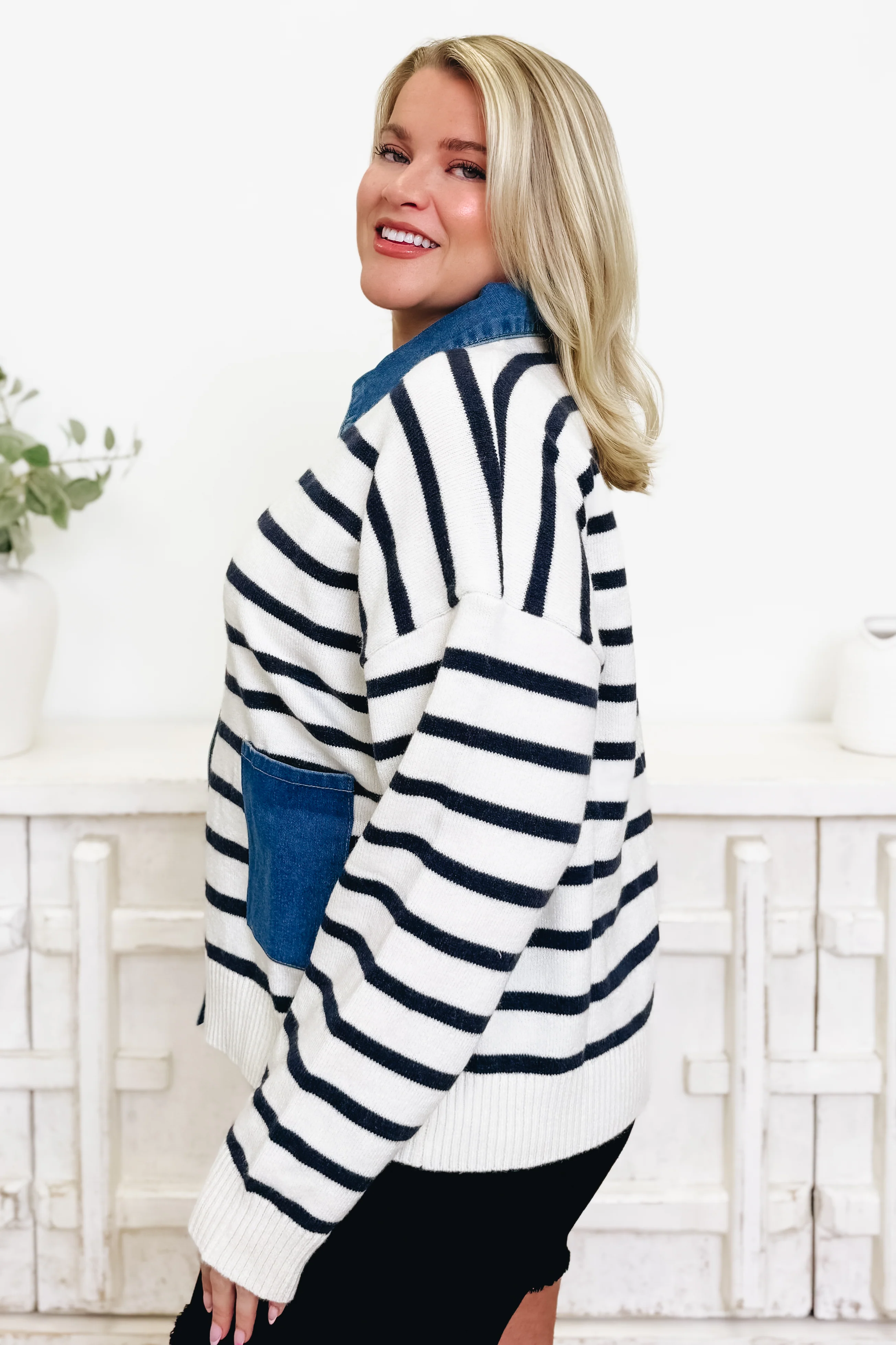 Light 'Em Up Sweater Cardigan - Image 4