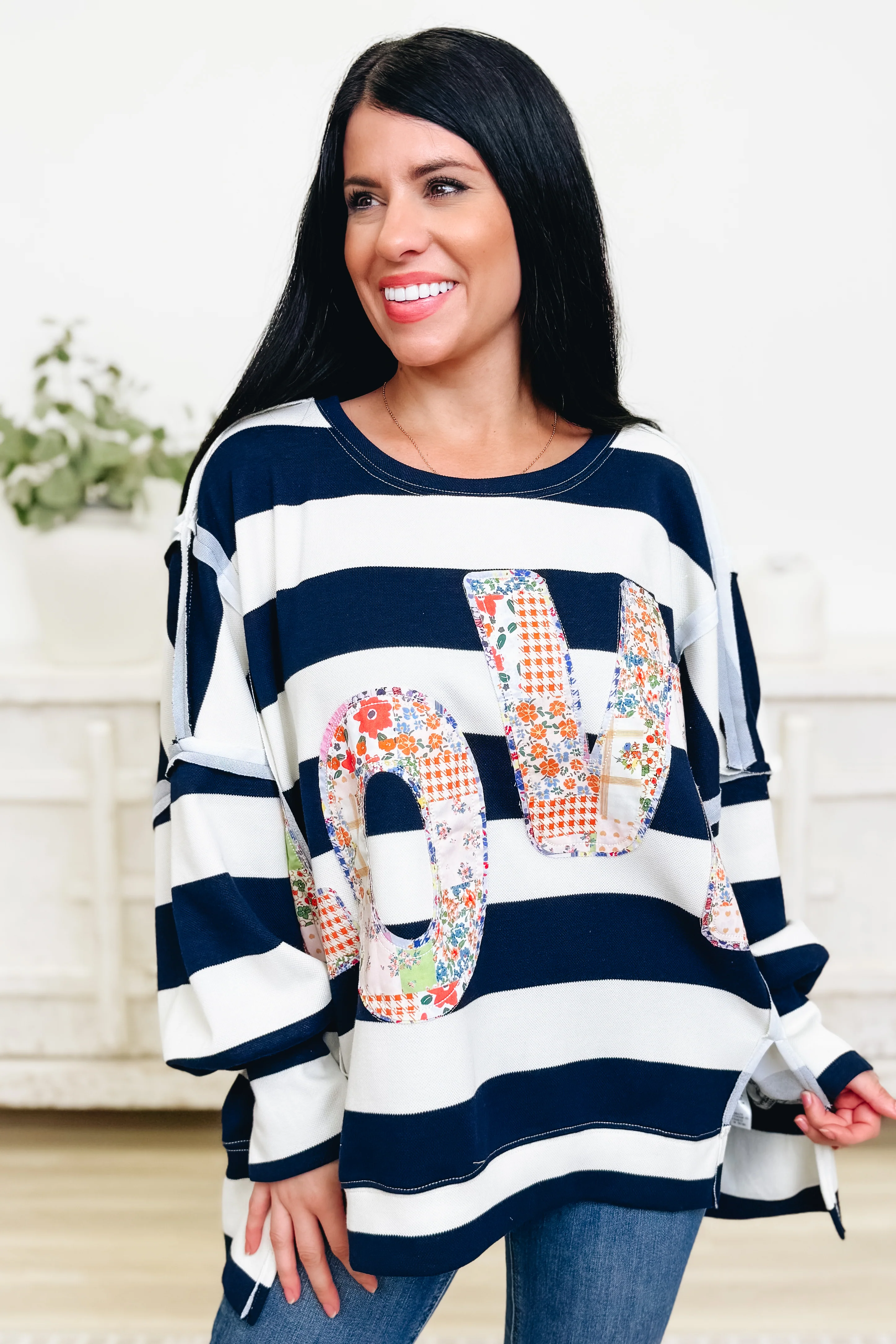 LOVE Always Floral Top
