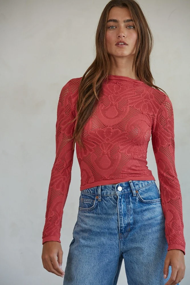 Made To Mesmerized Mesh Top - 4 Colors! - Image 7