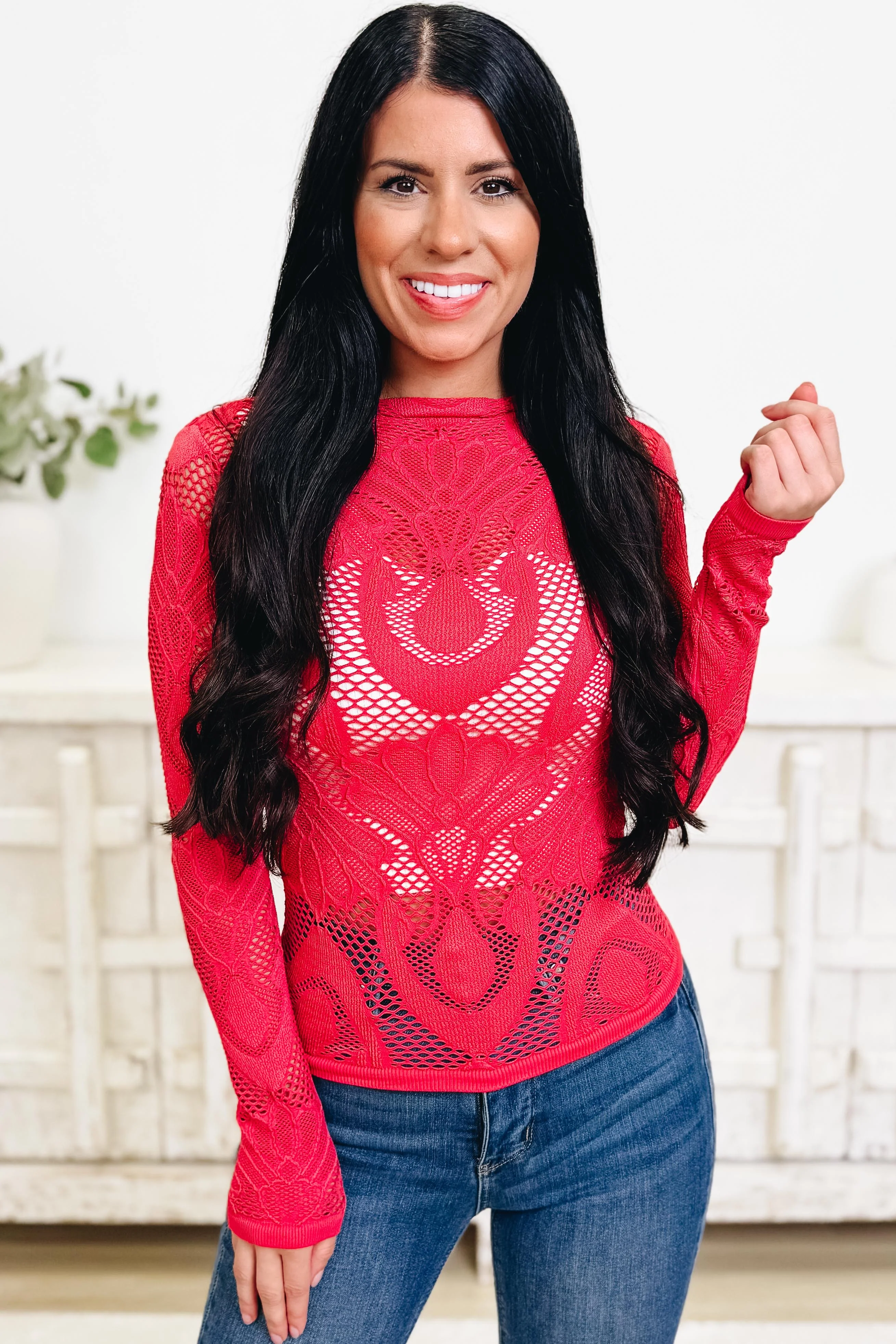 Made To Mesmerized Mesh Top - 4 Colors! - Image 9