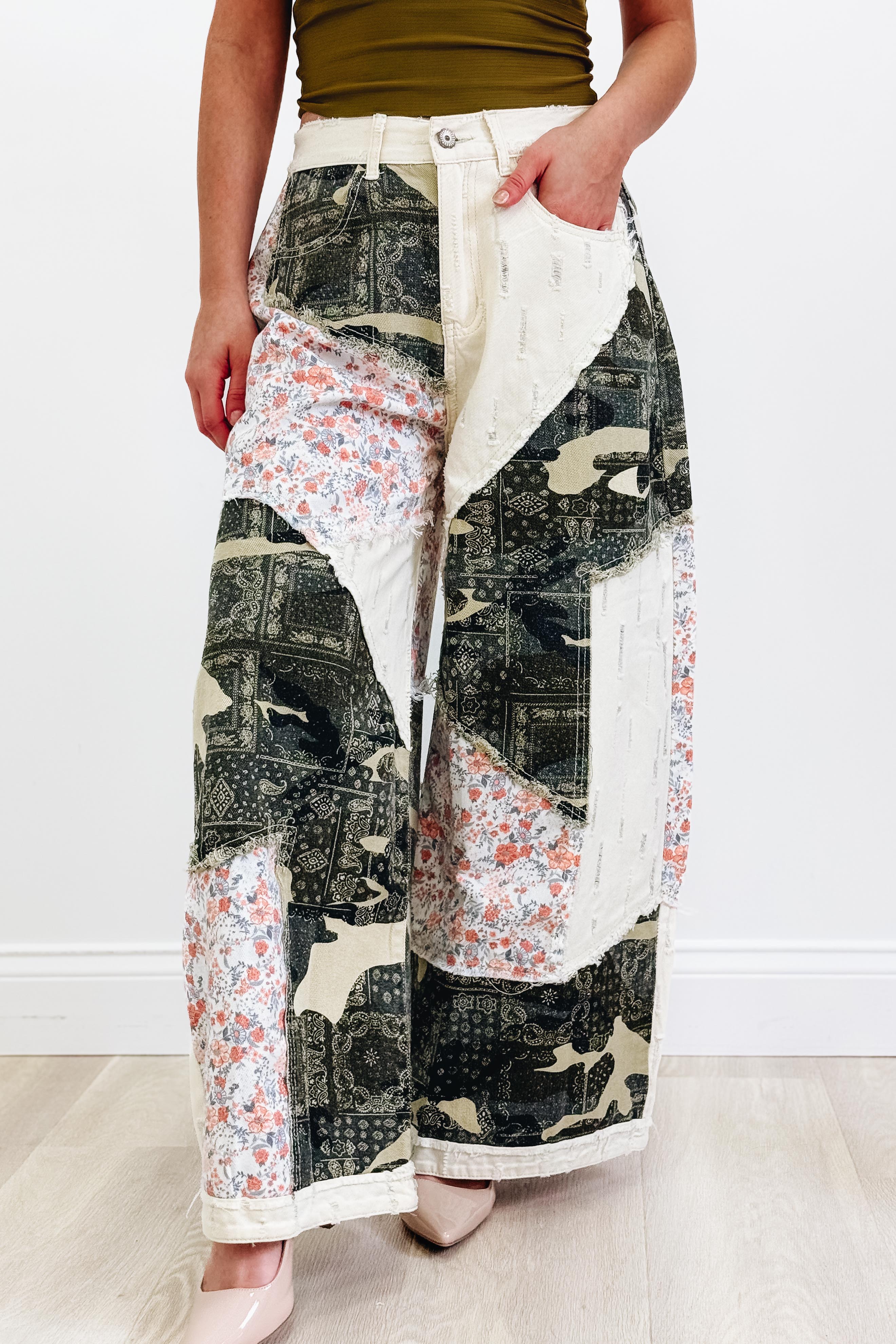 Mix Match Camo Pants - Camo Multi - Image 3