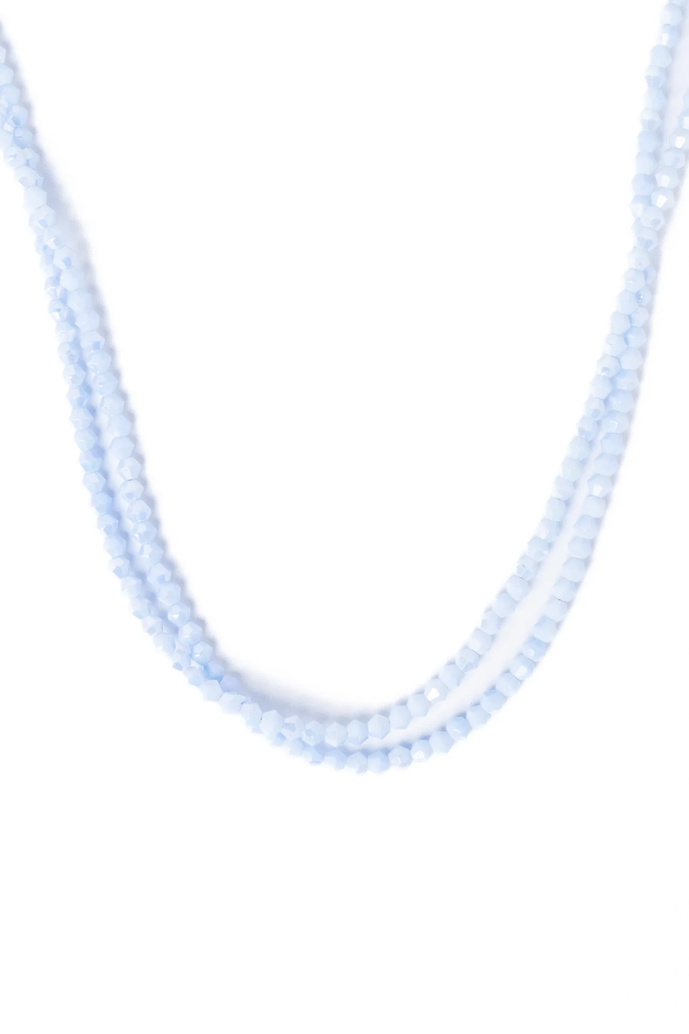 Neon Wave Necklace - Neon Lavender