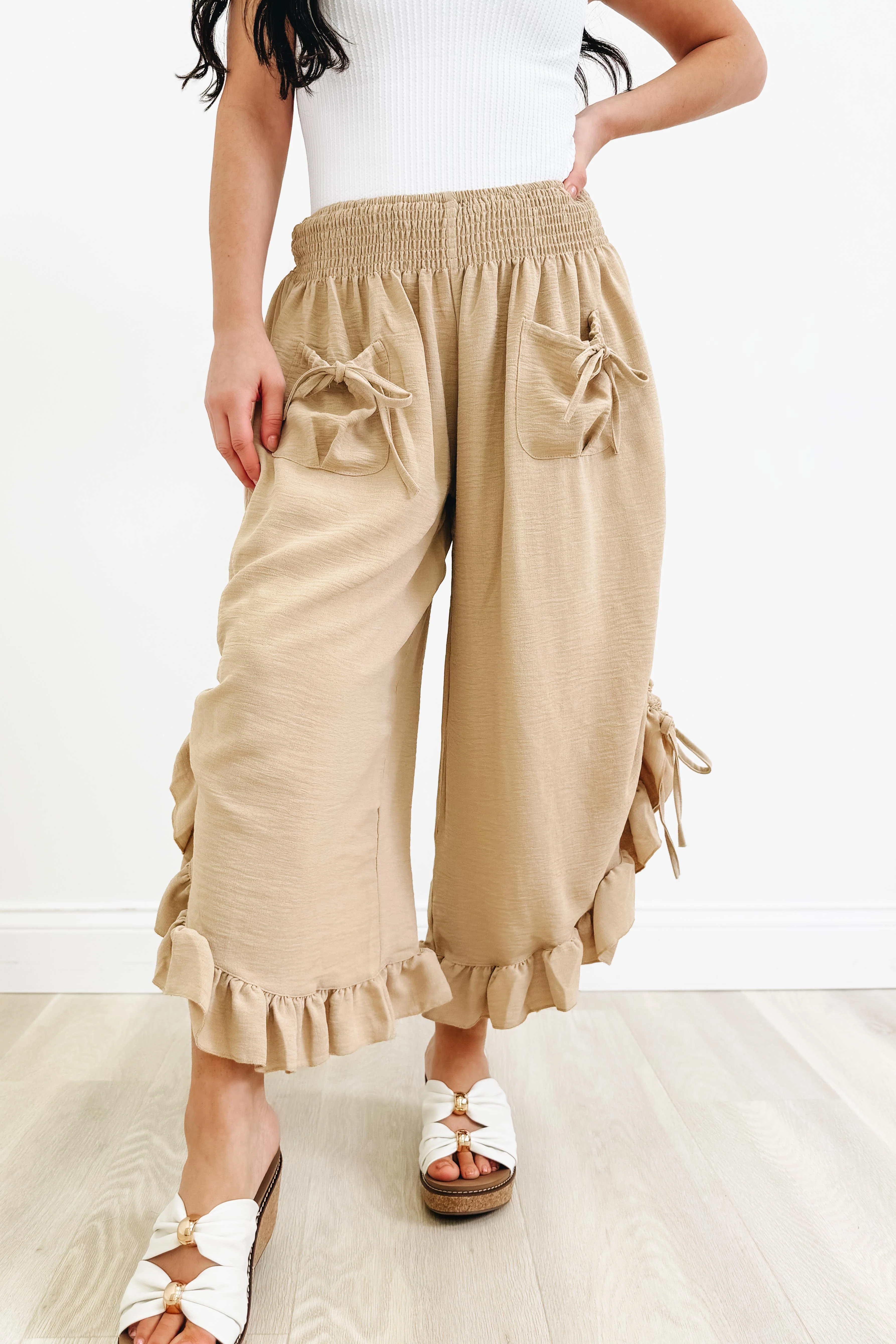 Never To Late Bloomer Pants - 2 Colors!