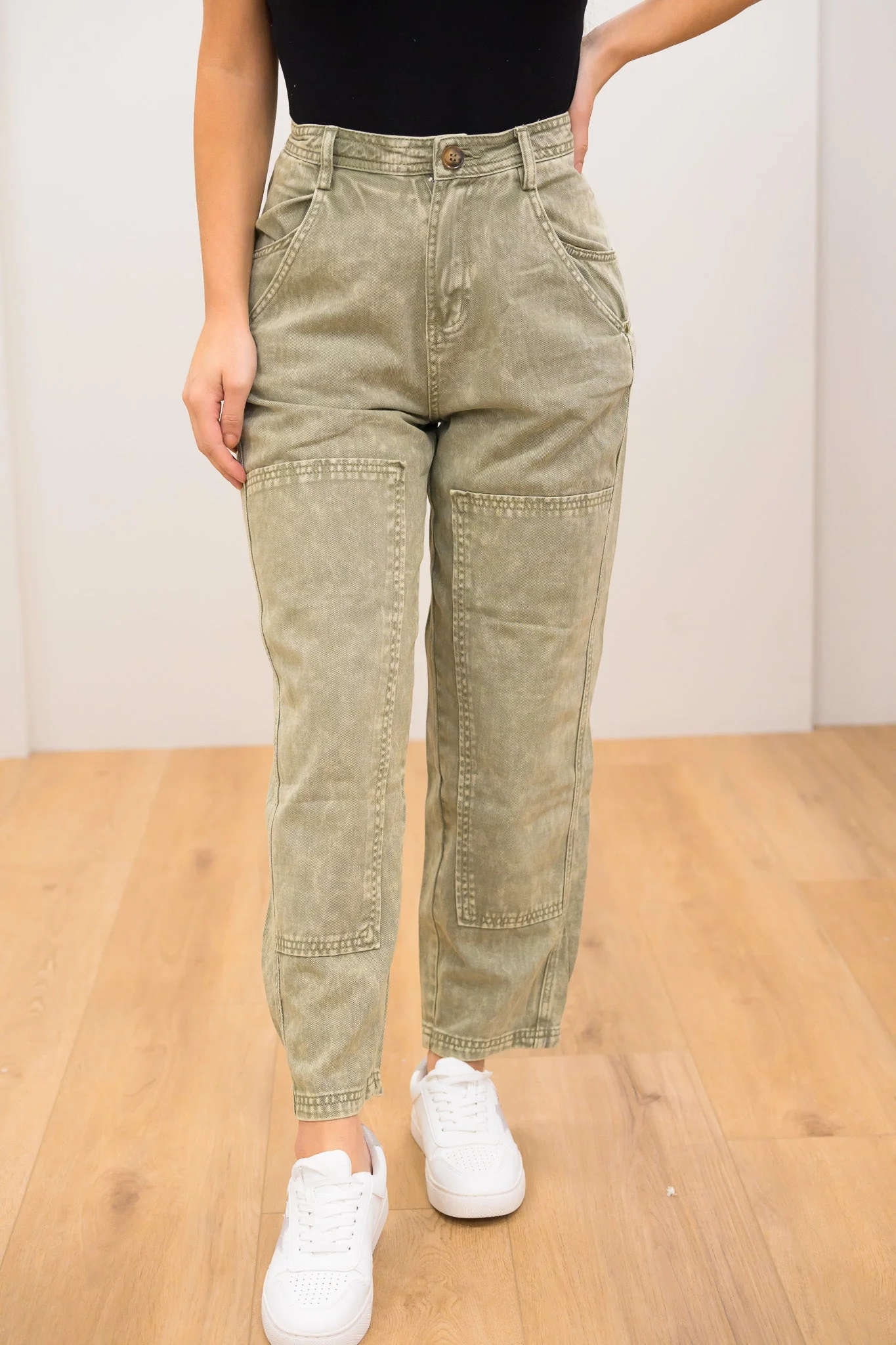 On Trend Pants- 4 Colors! - Image 3