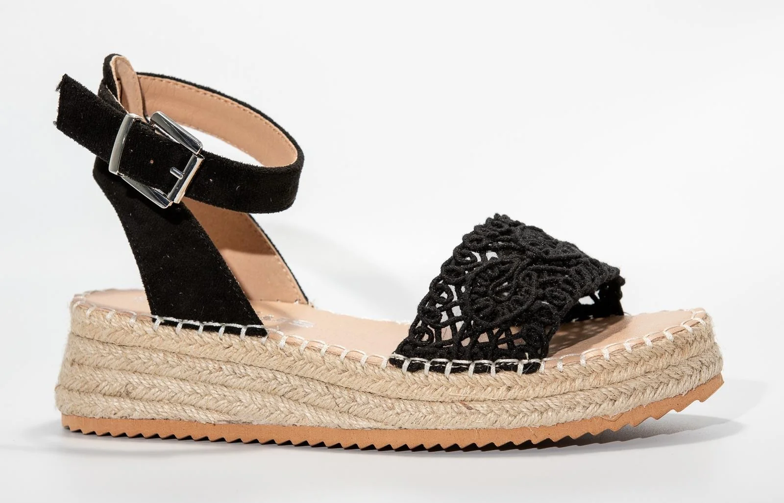 Paisley Wedges - Black