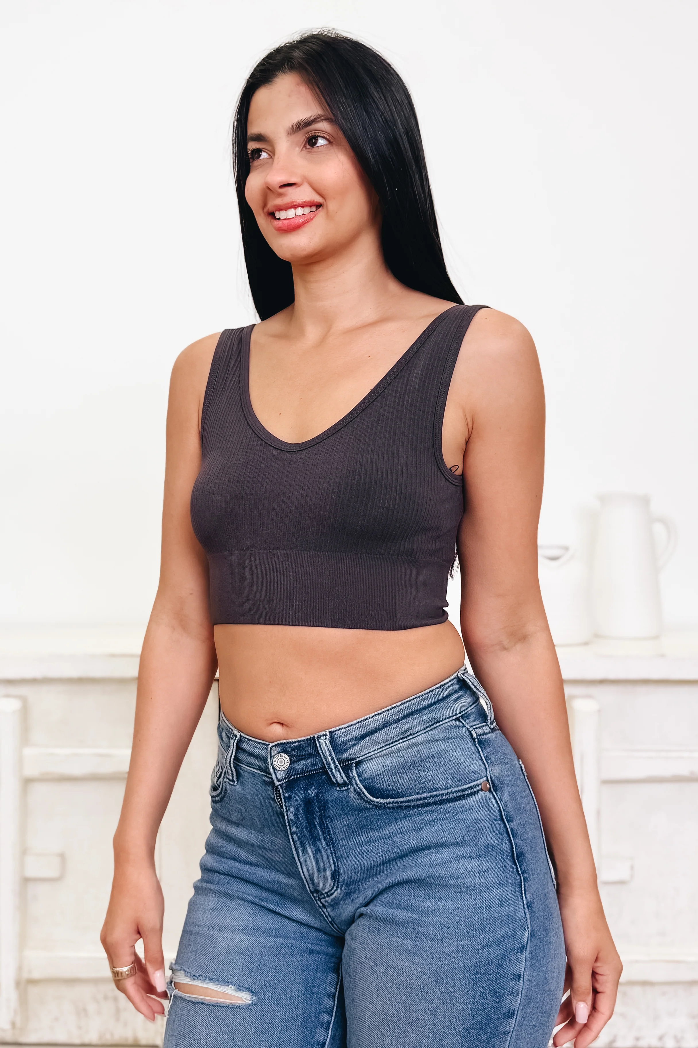 Keep It Easy Ribbed Cami - 4 Colors! - Image 5