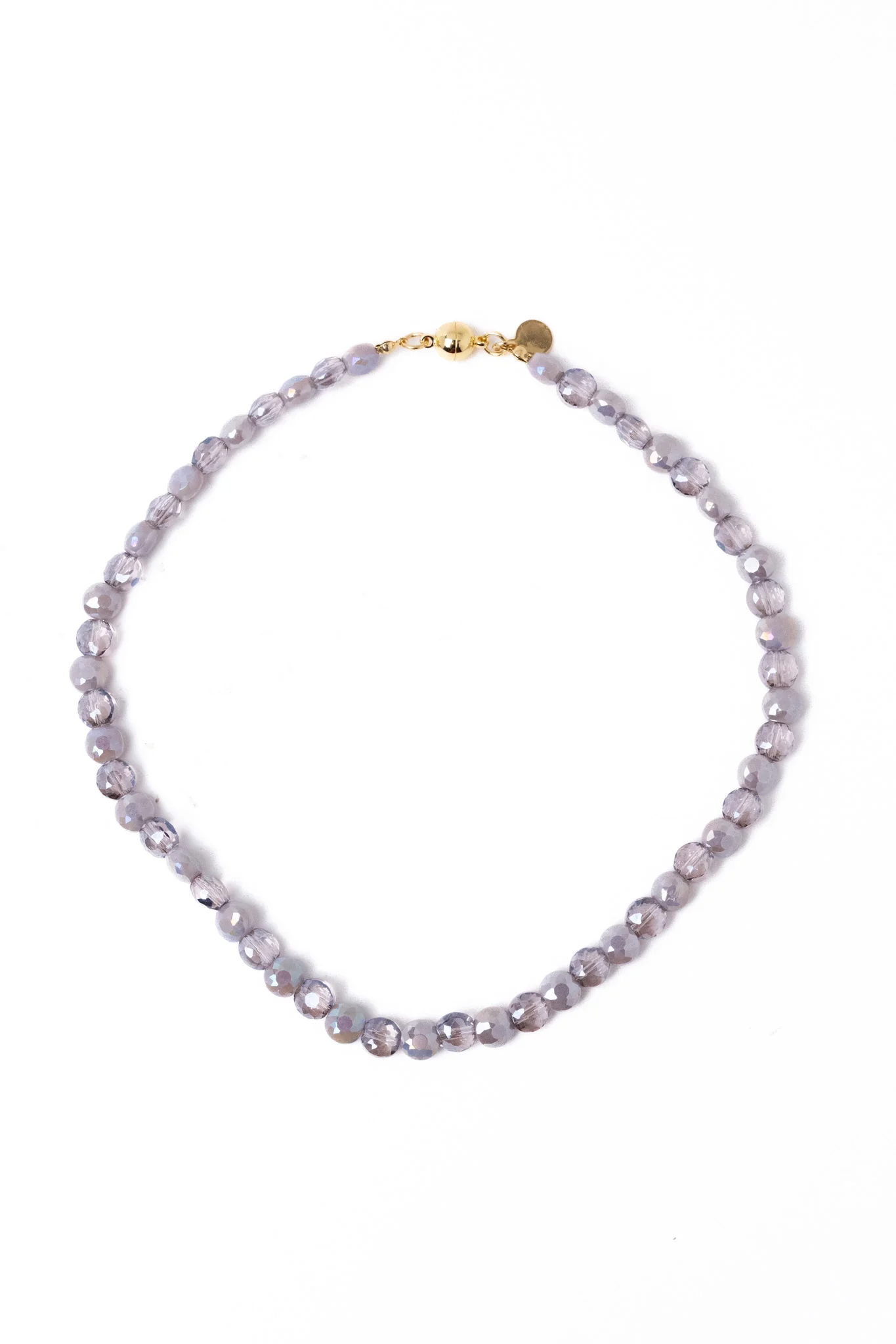 Shimmer Drop Necklace - Lilac Mist - Image 2
