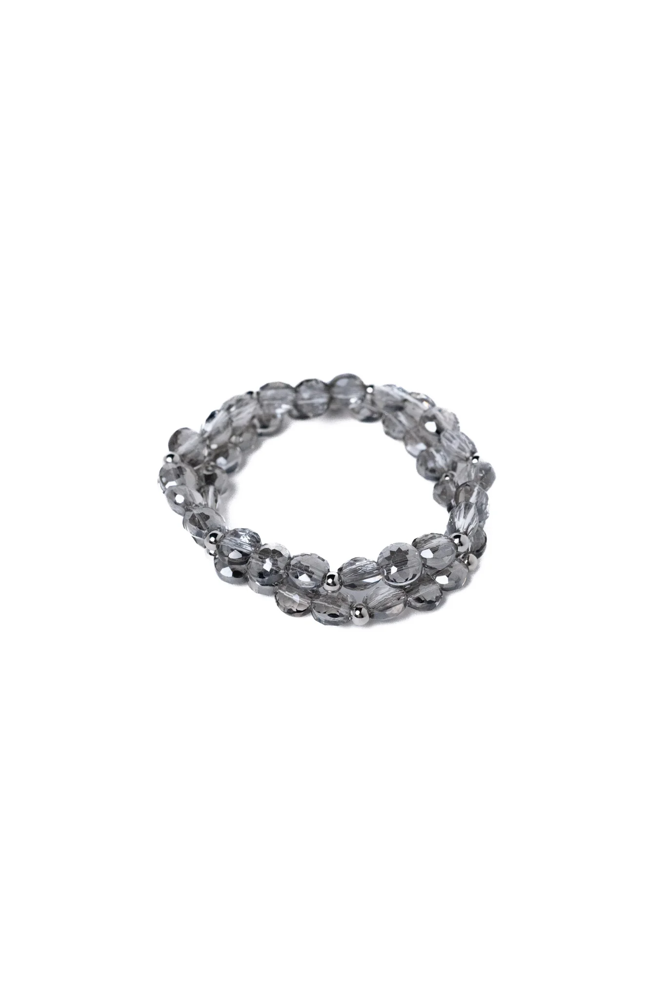 Shimmering Midnight Bracelet - Smokey