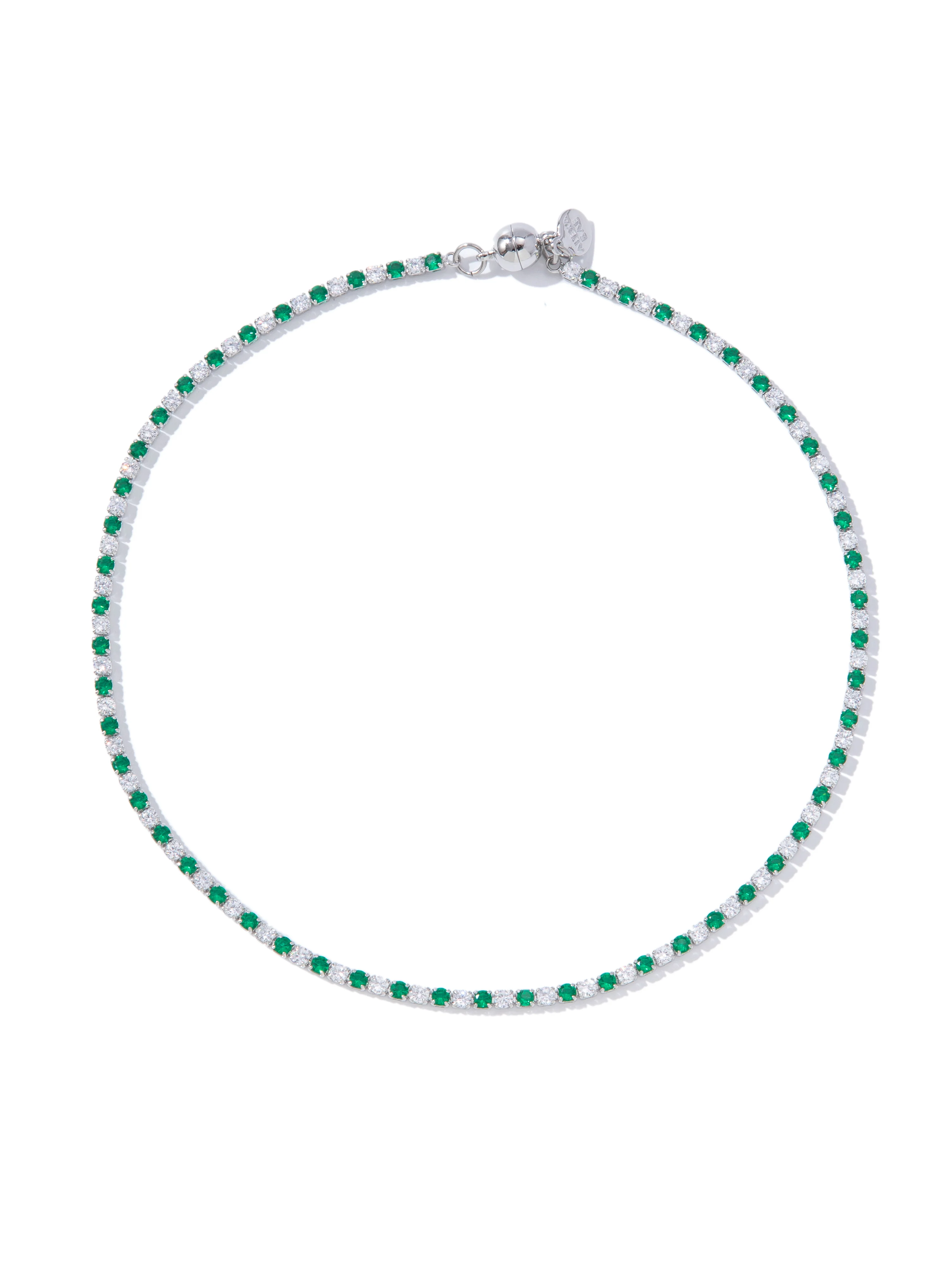 Snowspell Necklace - Emerald - Image 4