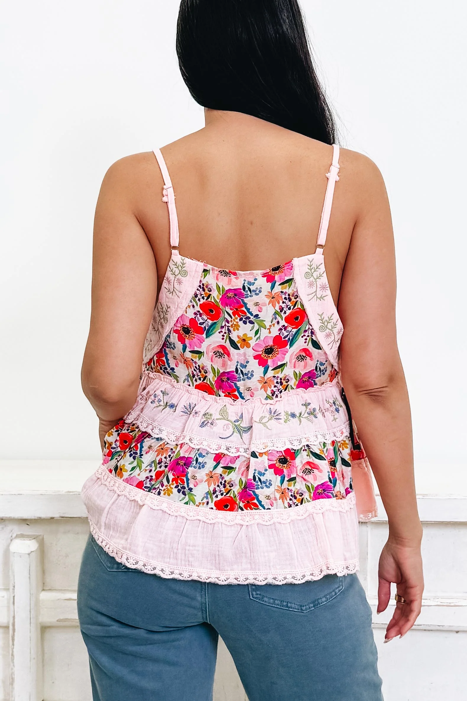 Flower Puff Girl Tank Top- 2 Colors! - Image 5