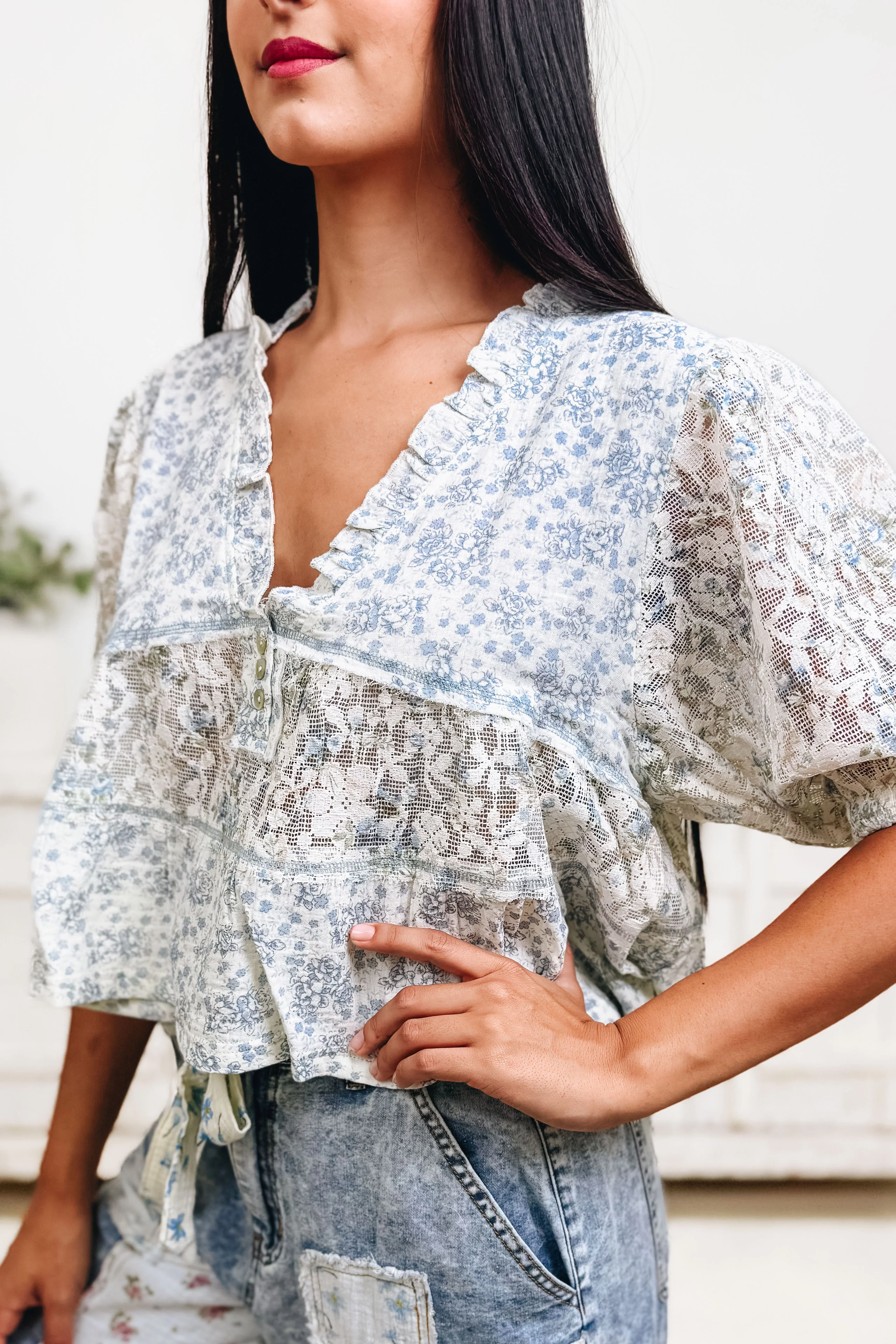 Through The Breeze Top - 2 Colors! - Image 3