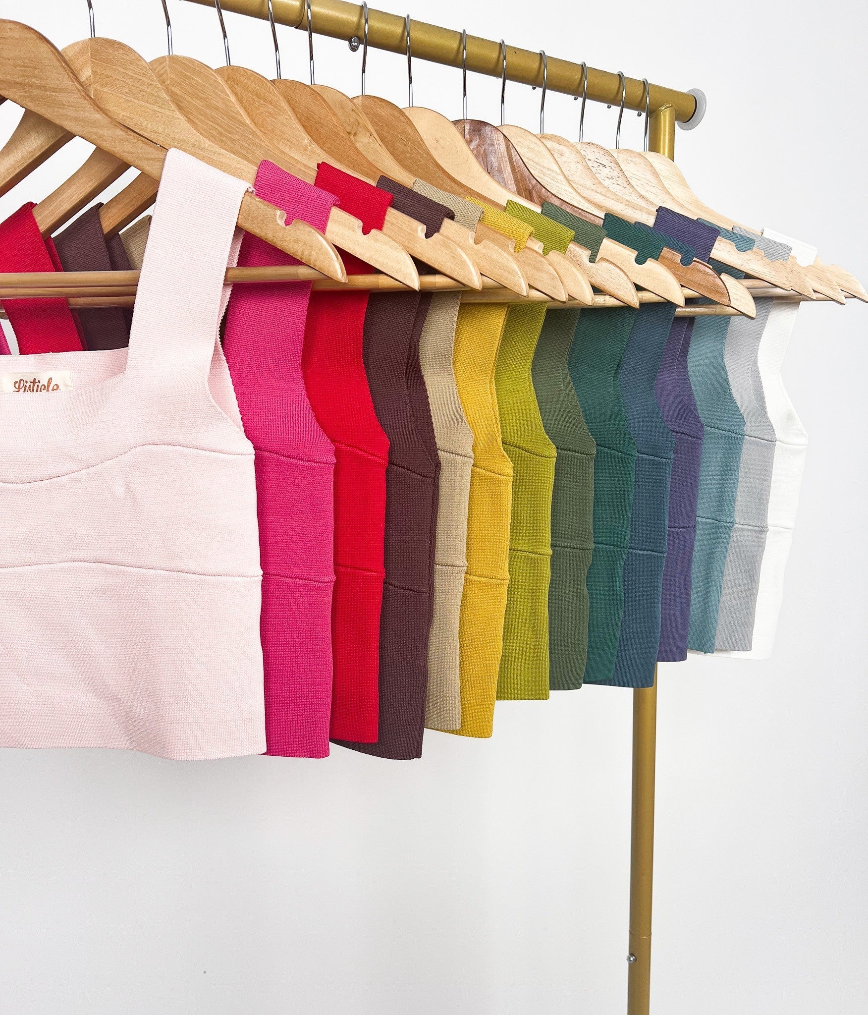 Wide Strap Brami Tank Top - 18 Colors! - Image 22