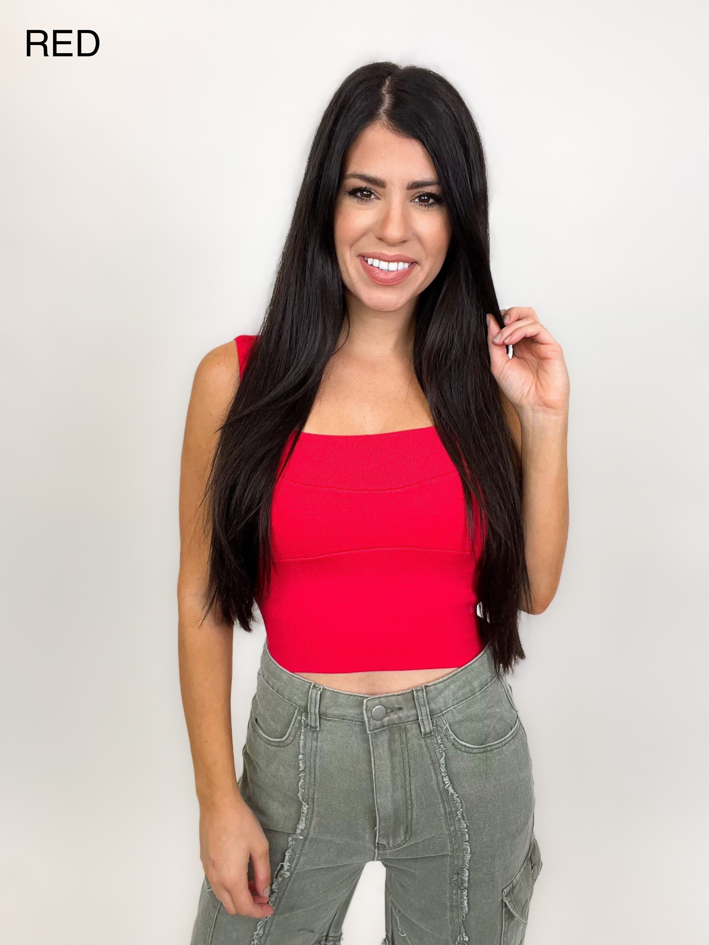 Wide Strap Brami Tank Top - 18 Colors! - Image 25