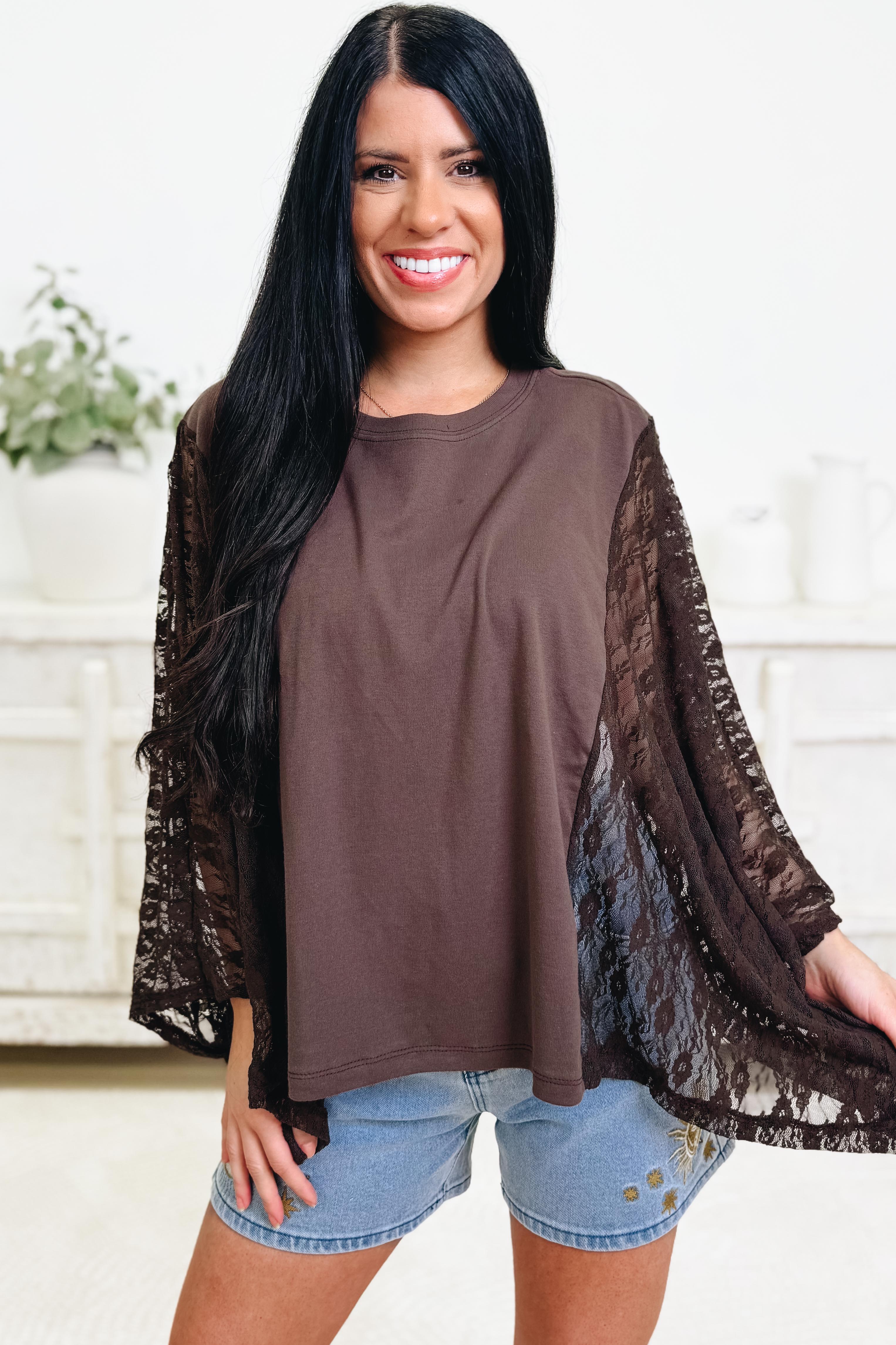 Willing & Able Lace Top - 3 Colors! - Image 3
