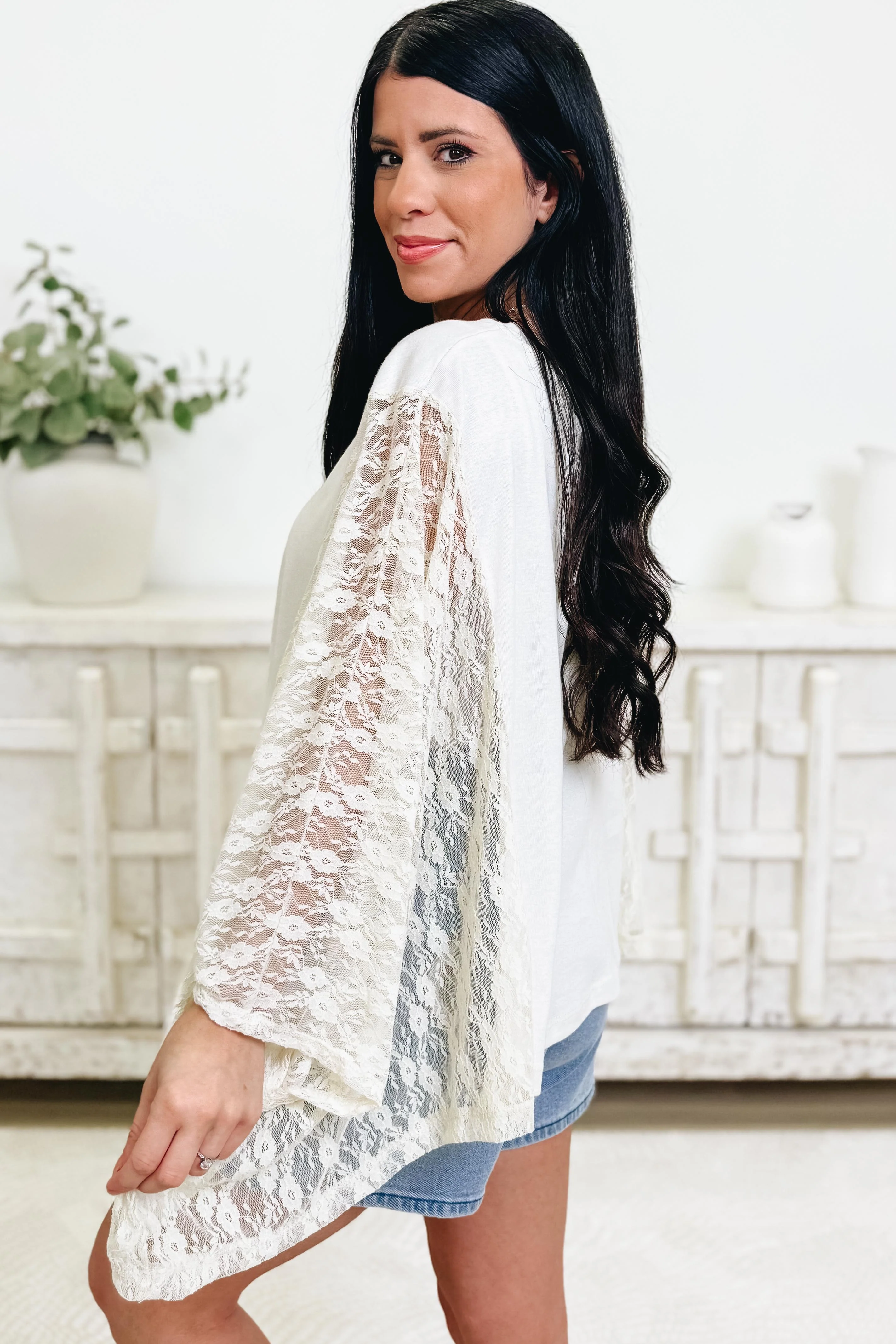 Willing & Able Lace Top - 3 Colors! - Image 4