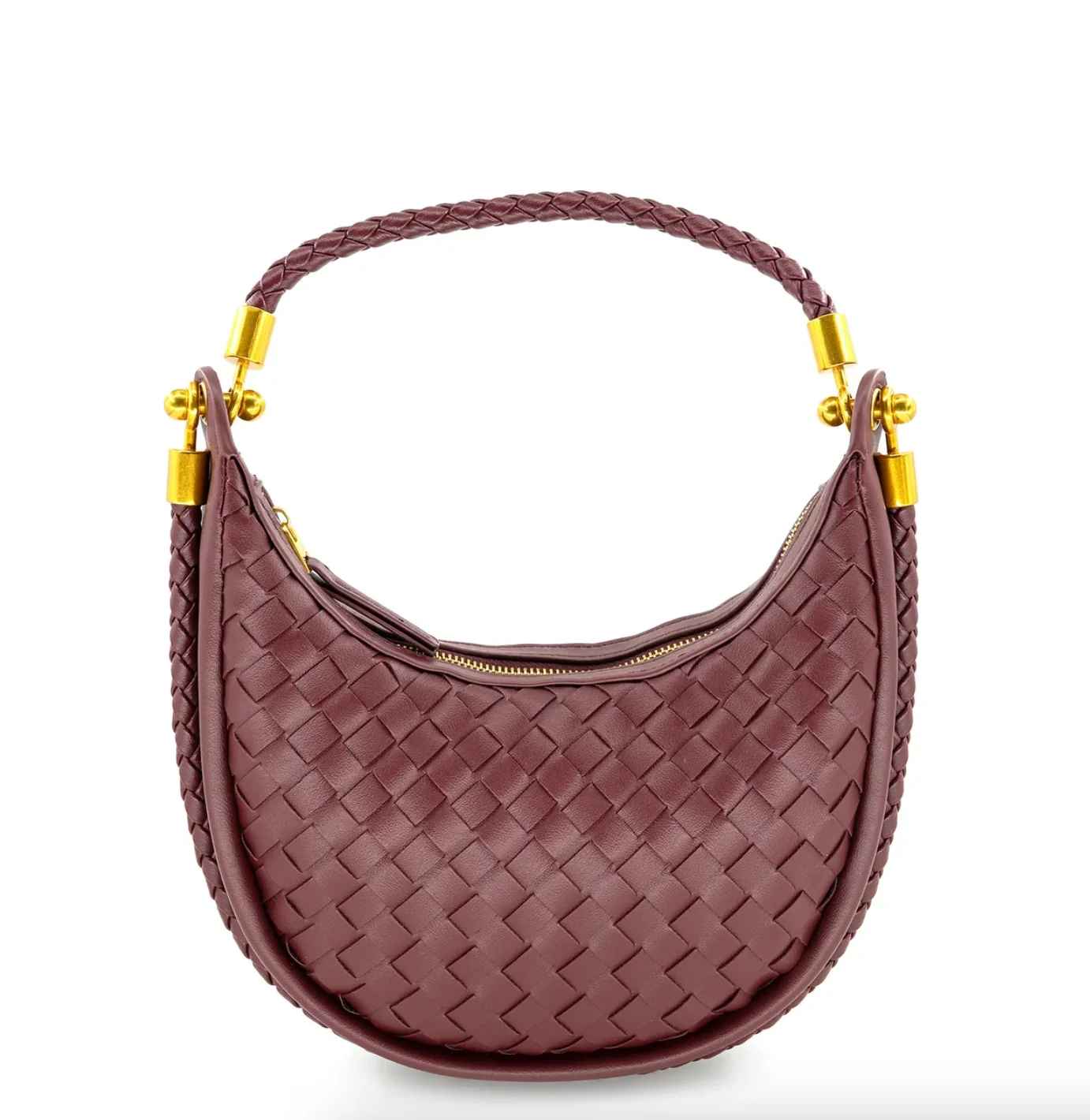 Willow Mini Woven Boho Shoulder Bag - 3 Colors! - Image 3