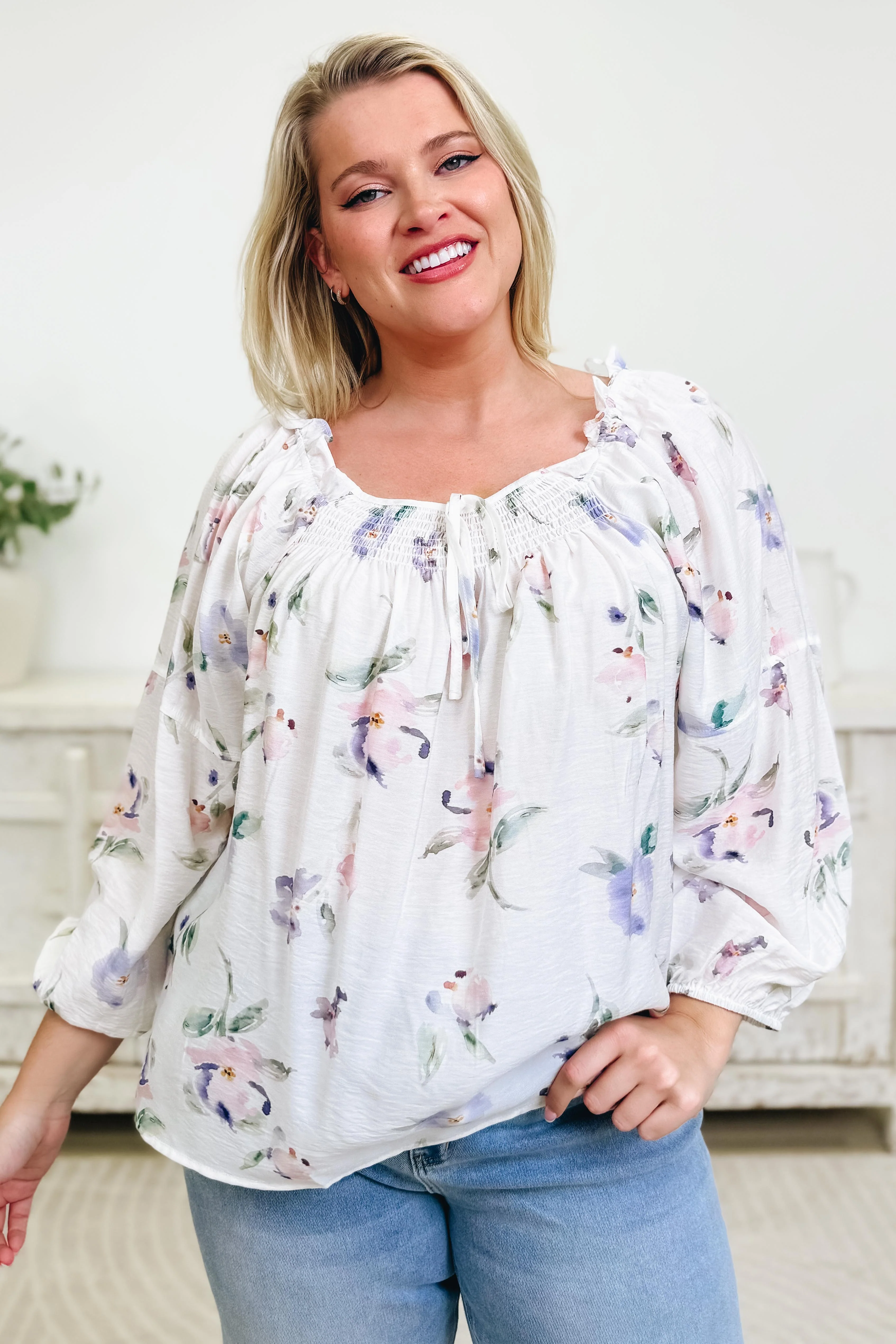 Yes Indeed Floral Top - Image 4